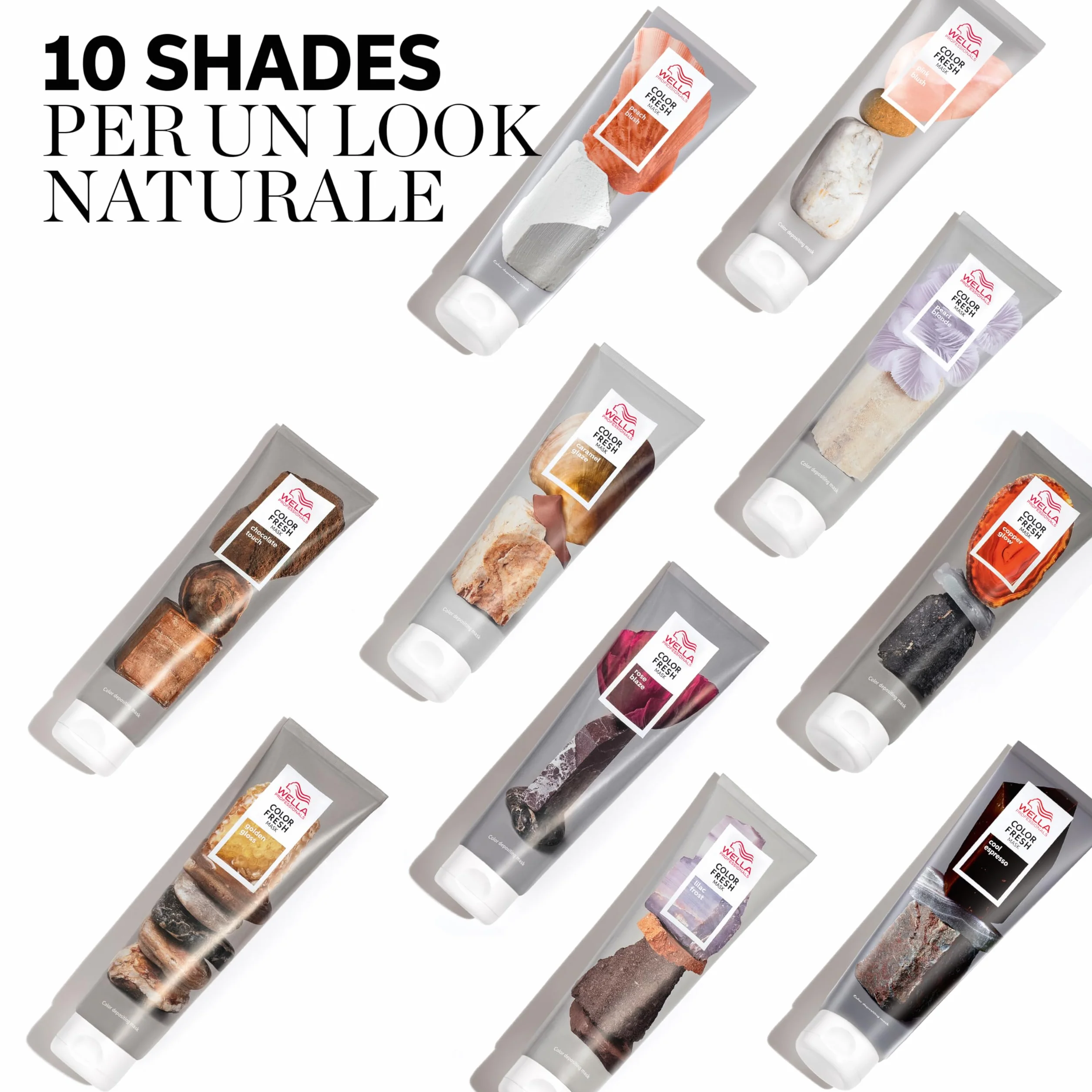 Wella Professionals Color Fresh Mask Masque Coloration Temporaire Hydratant Nuances Rose Pêche Rouge Bleu