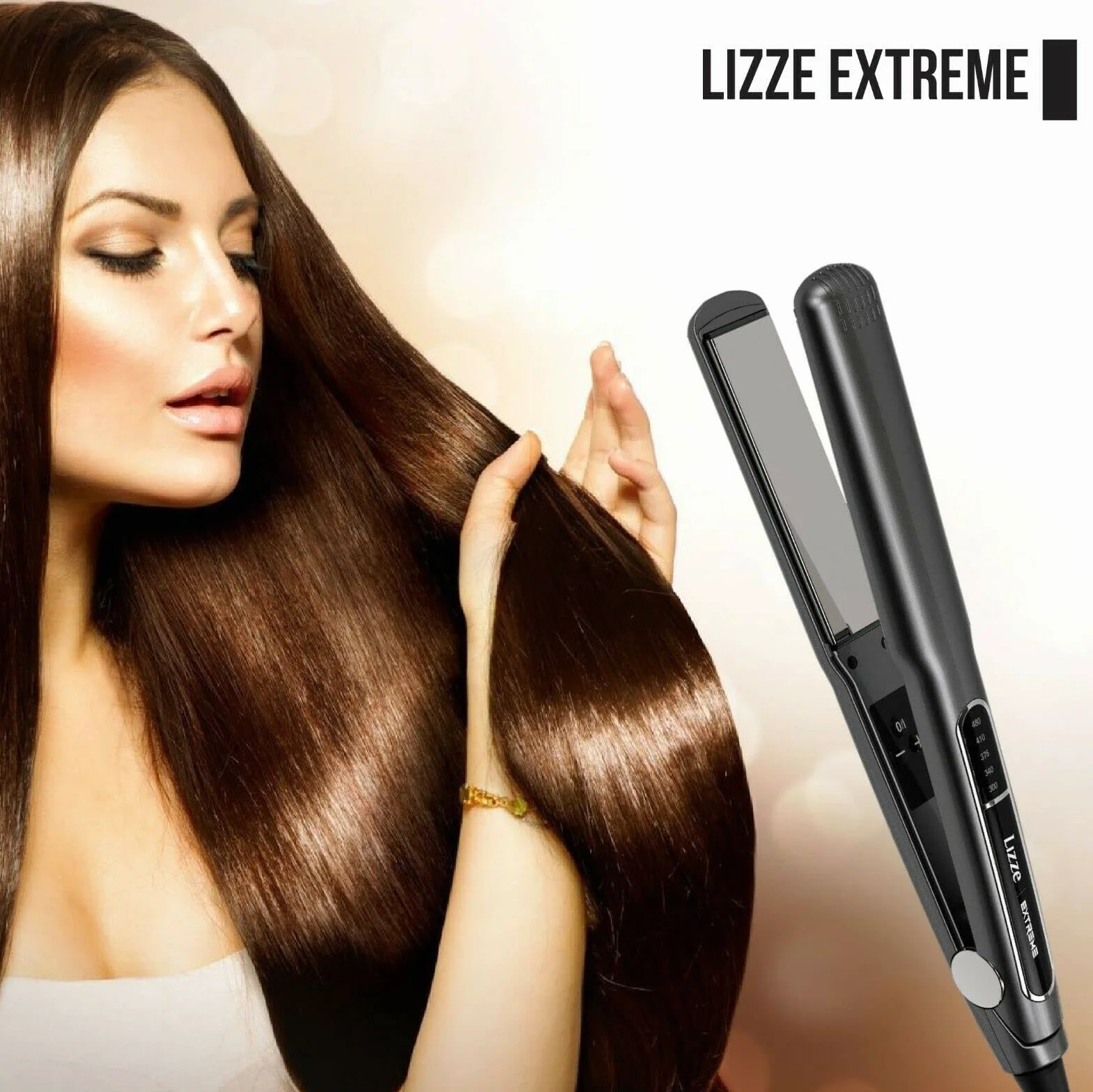 Lizze Lisseur Planche à Cheveux Professionnel 250°