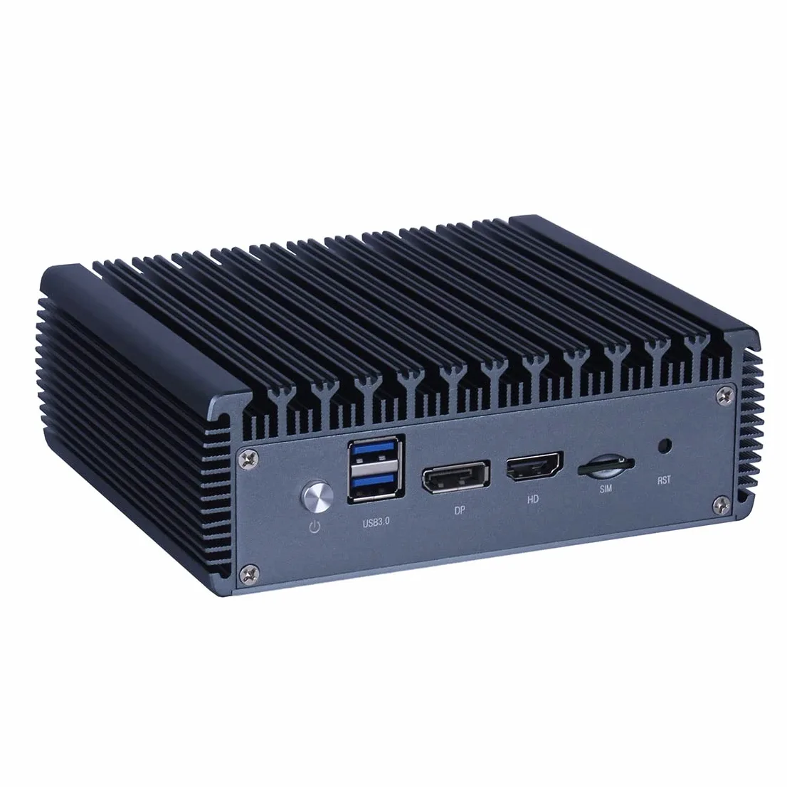 Celeron J4125 Quad Core Firewall Micro Appliance, Mini PC, Nano PC, Router PC, 4 RJ45 2.5GBE NIC AES-NI Compatible with Pfsense OPNsense