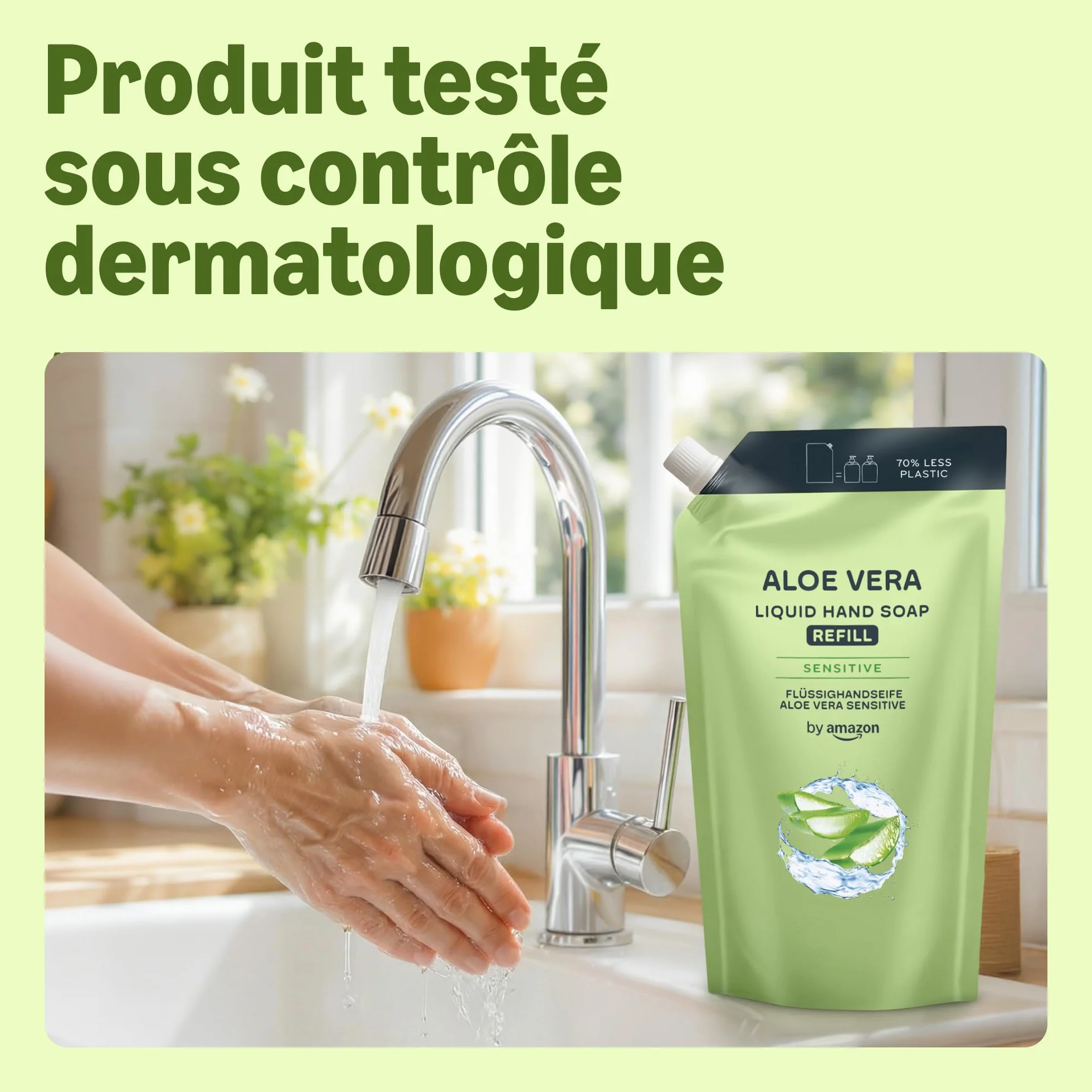 Savon pour les mains Aloe Vera 2 x 1000ml