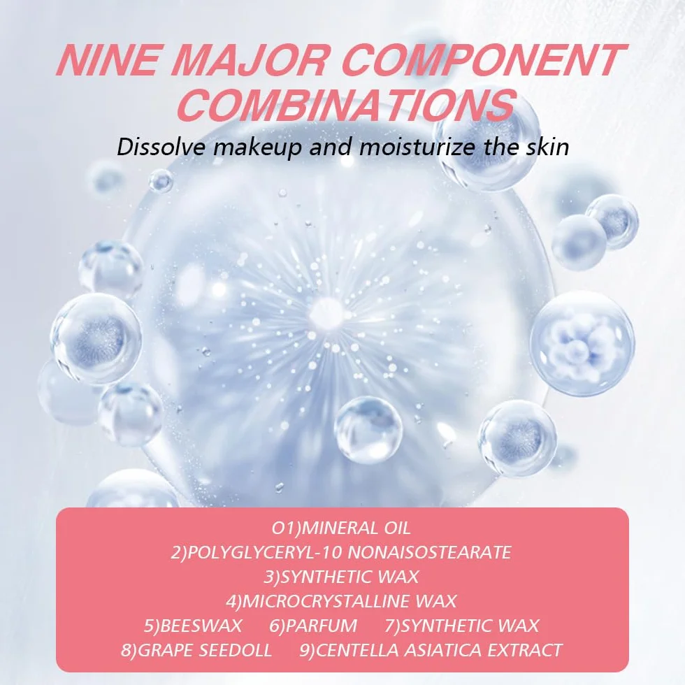 Pure Grinding Baume nettoyant pour le visage Huile nettoyante 50 ml