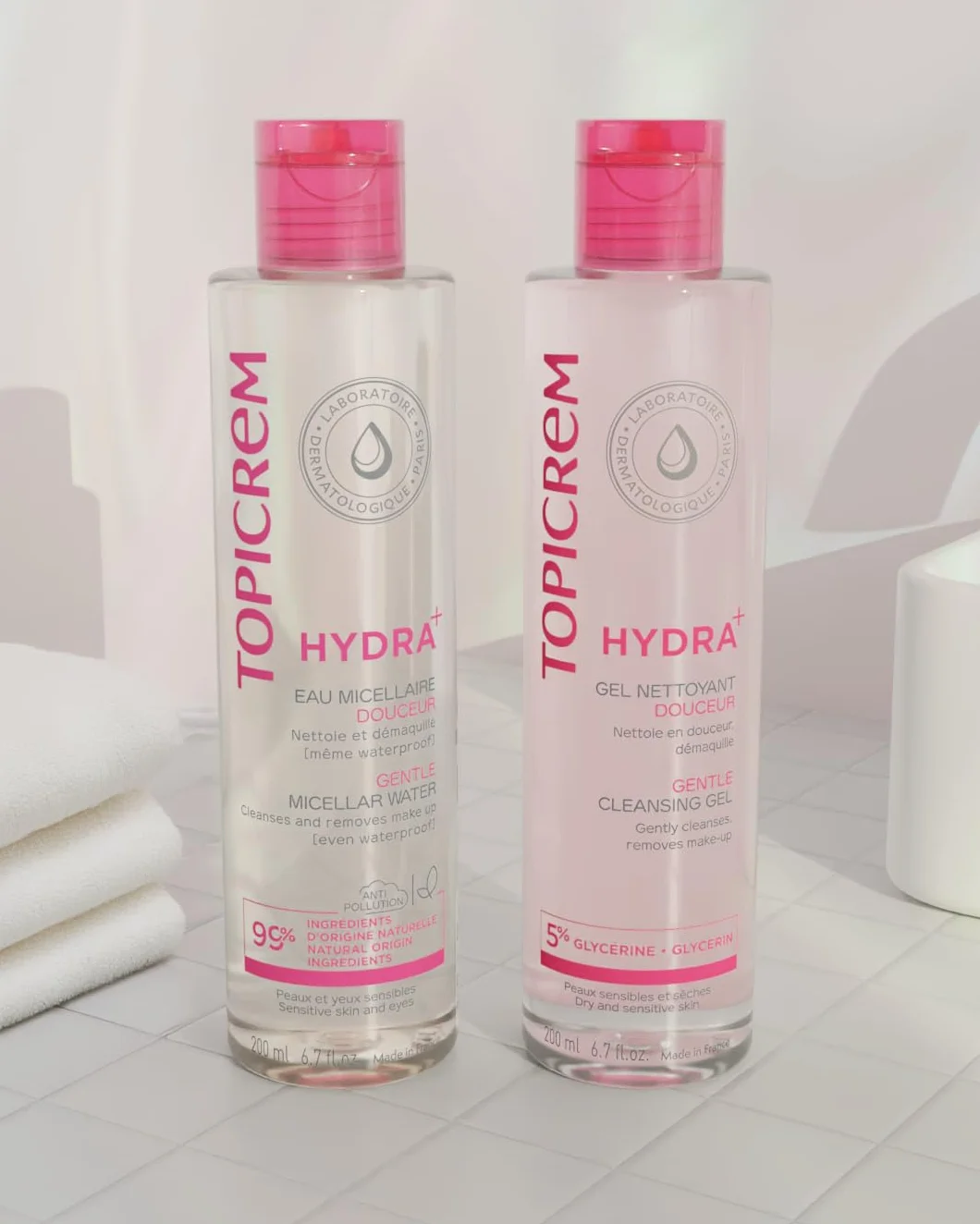 Topicrem Eau Micellaire Douceur Hydra+ 200 ml Peaux et yeux sensibles