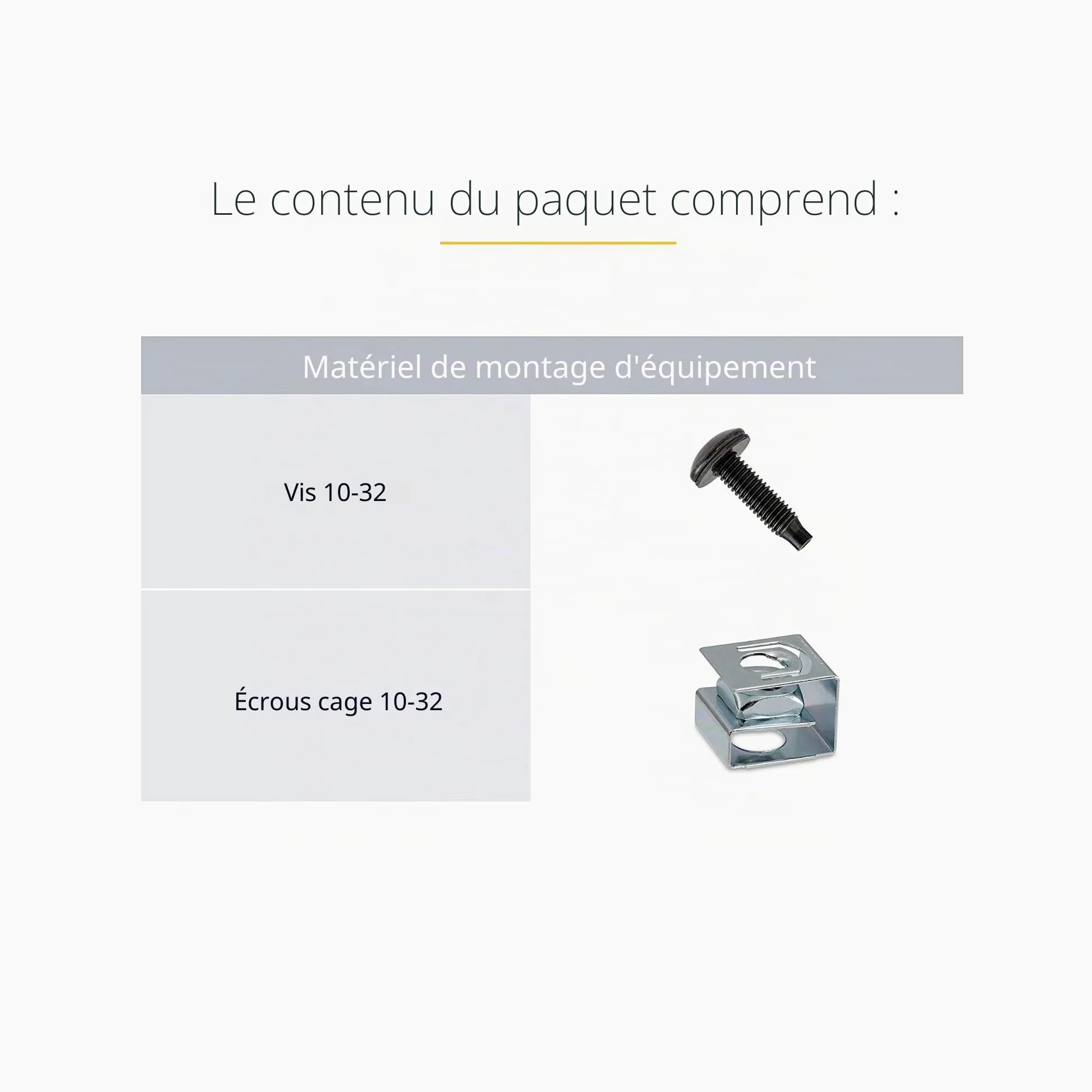 StarTech Kit Extension Profondeur Rack Serveur 2U, 10cm, 59kg (RDA2U) | Montage en rack, Adaptateur encastré, Extension réseau, Écrous et vis, Serveur