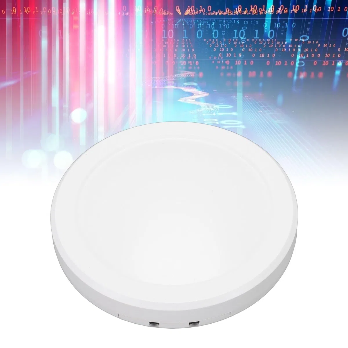 Asixxsix Pont sans Fil, Kit de Pont Internet WiFi Haute Vitesse 5,8 G, Longue Portée de 5 Km, 900 Mbps IP65 Résistant aux Intempéries, Kit D'extension de Réseau Extérieur Plug Play