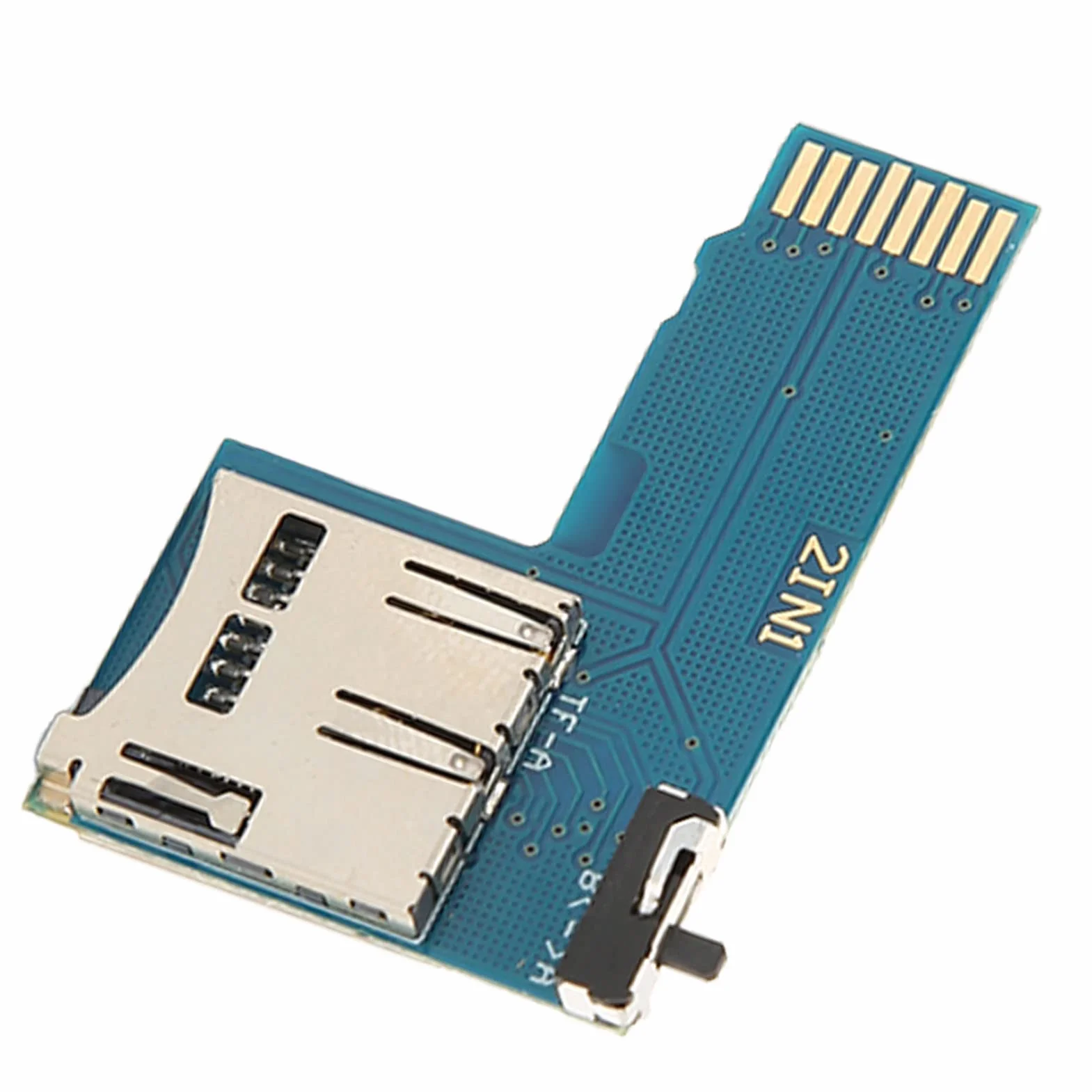 Jectse Module de Protection des Cartes de Stockage Double Commutateur pour 3B+ 3B 2B B+ Amateurs de Bricolage