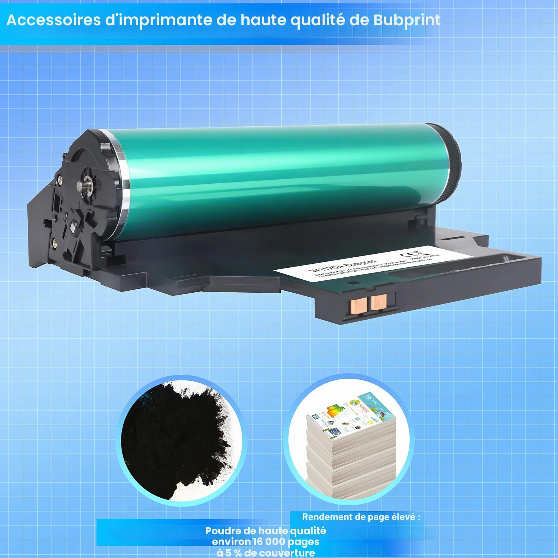 HP 120A W1120A Toner Cartridge Compatible for Color Laser 150a 150nw 150 MFP 178nw 179fnw 16000 Pages