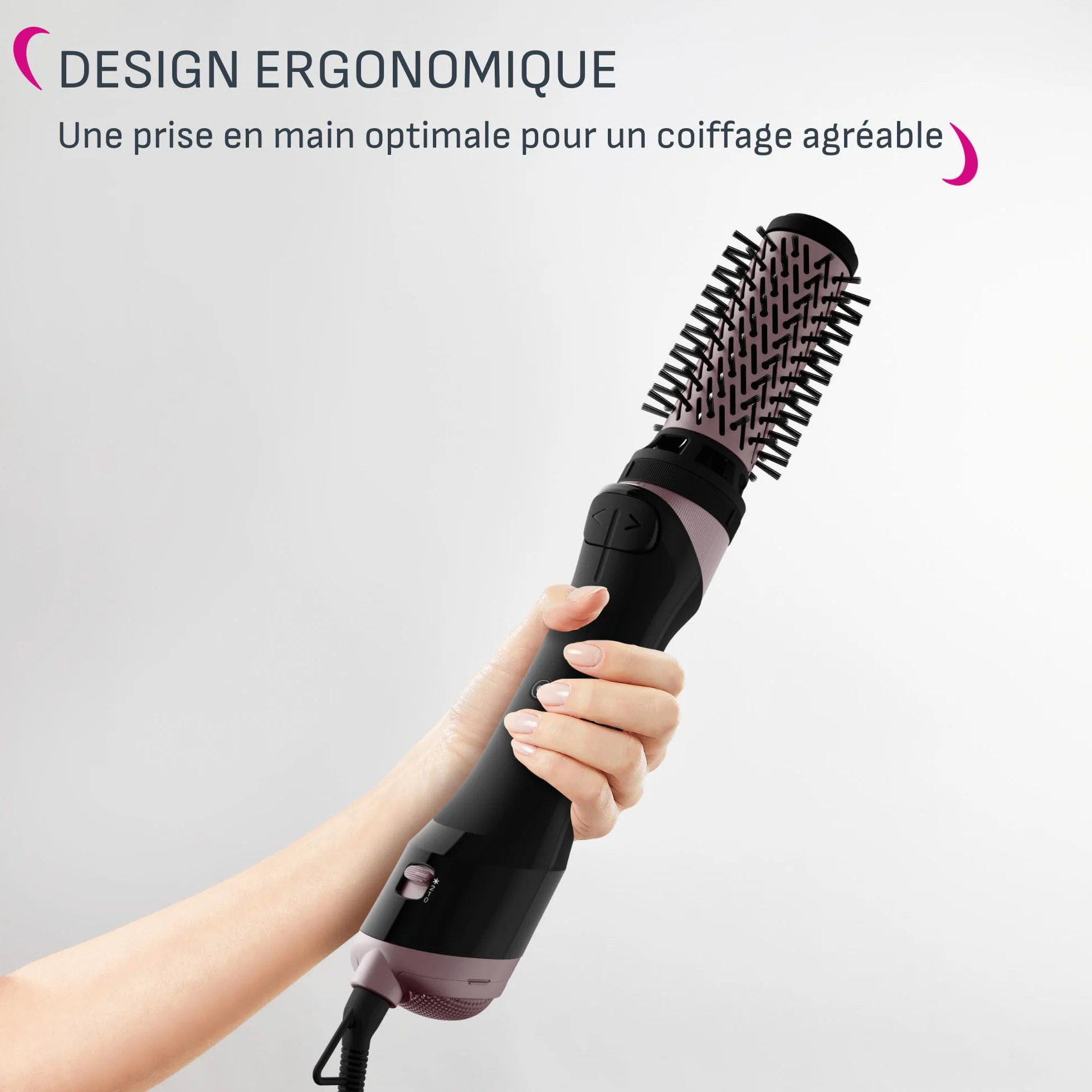 Calor Brush Activ Brosse soufflante rotative Brushing 1000 W 2 brosses céramique UB9535C0