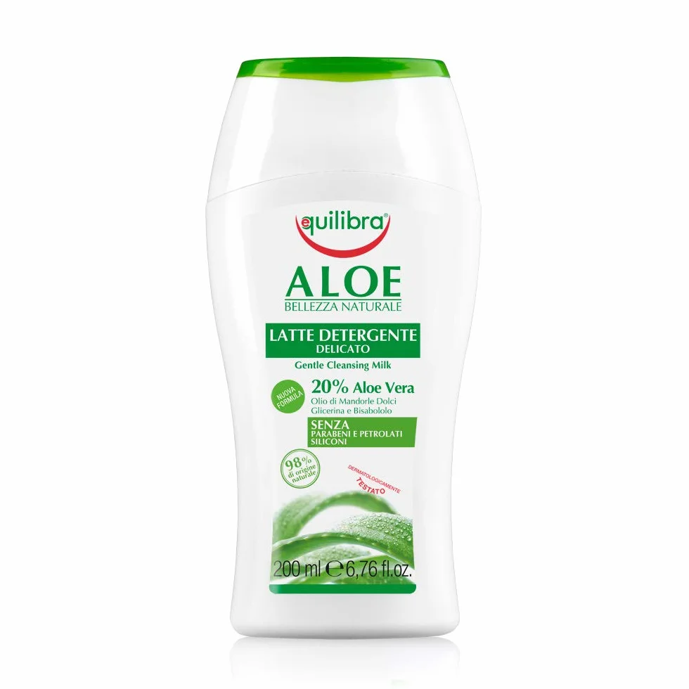 Lait Demaquillant Delicato Aloe 200 ml