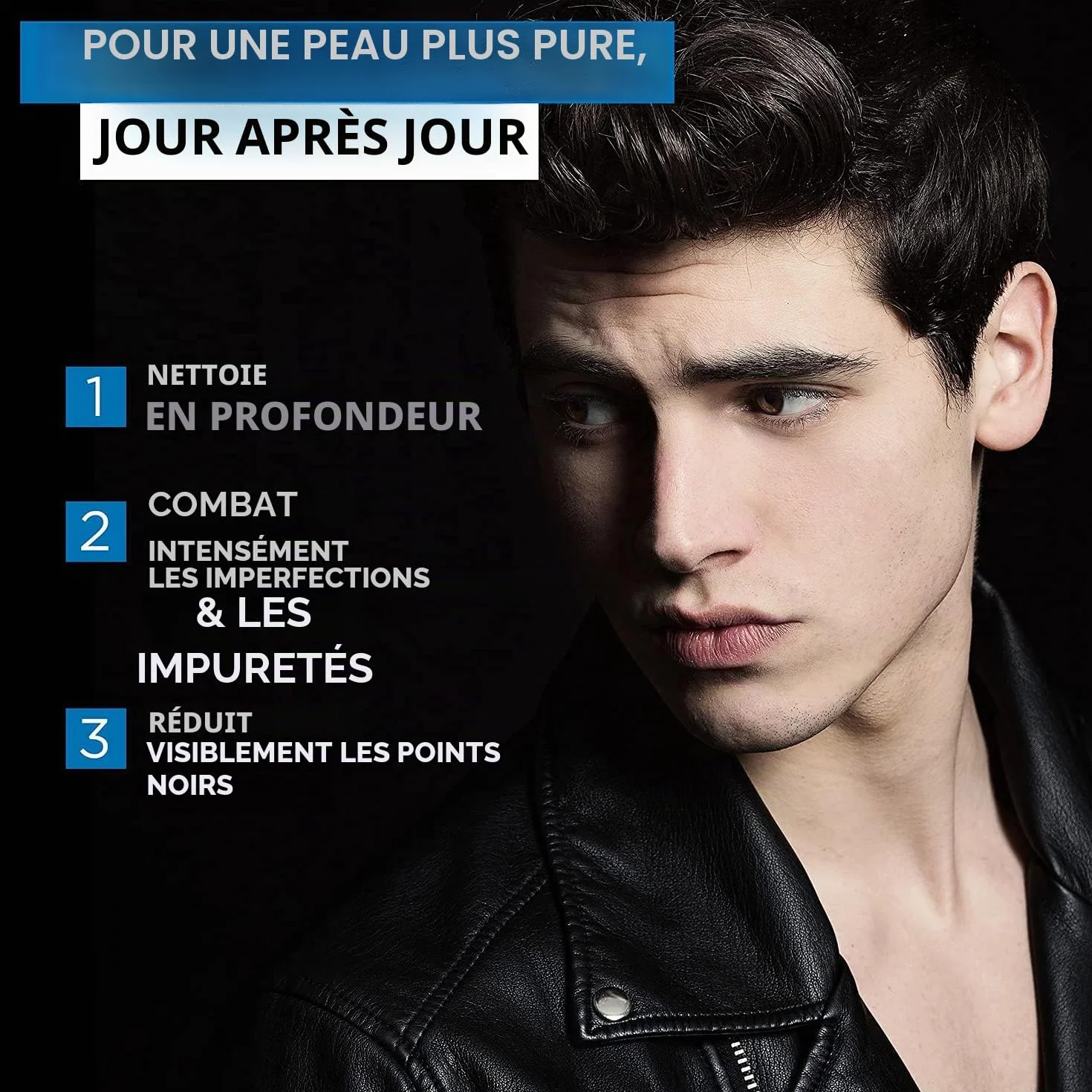 L'Oréal Paris Men Expert Peeling Visage au Carbone Pur Anti-Imperfections 100 ml