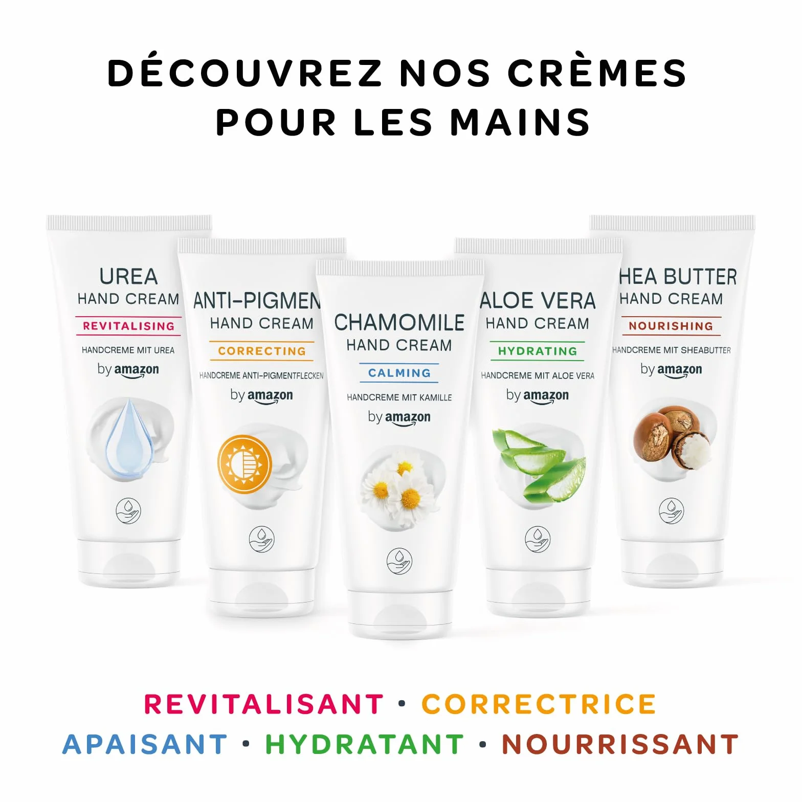 Crème pour les mains à l'urée 2 x 100 ml by Amazon
