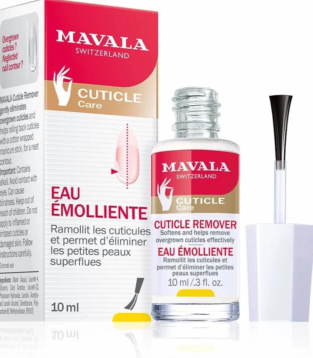 Mavala Eau Émolliente Soin Ramollissant Cuticules Élimine Petites Peaux Superflues 10ml