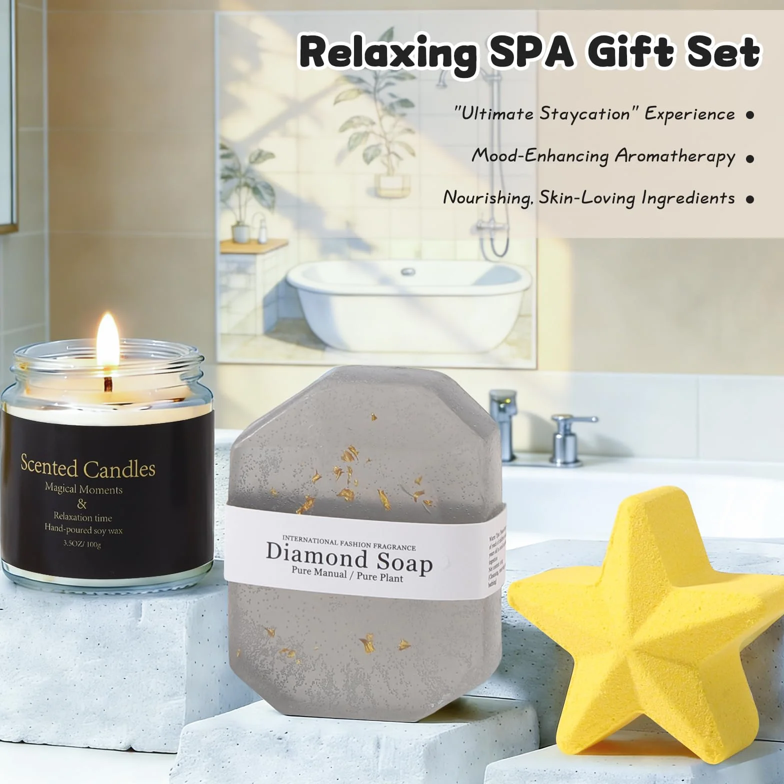 Coffret Cadeau Femme Anniversaire Original Maman Soeur Collegue Mari Épouse Personnalisé Noël Saint-Valentin Fête des Mères
