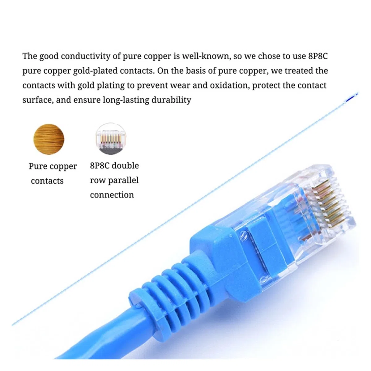 Câble de connexion réseau Ethernet de catégorie 6 (CART6)(20M)