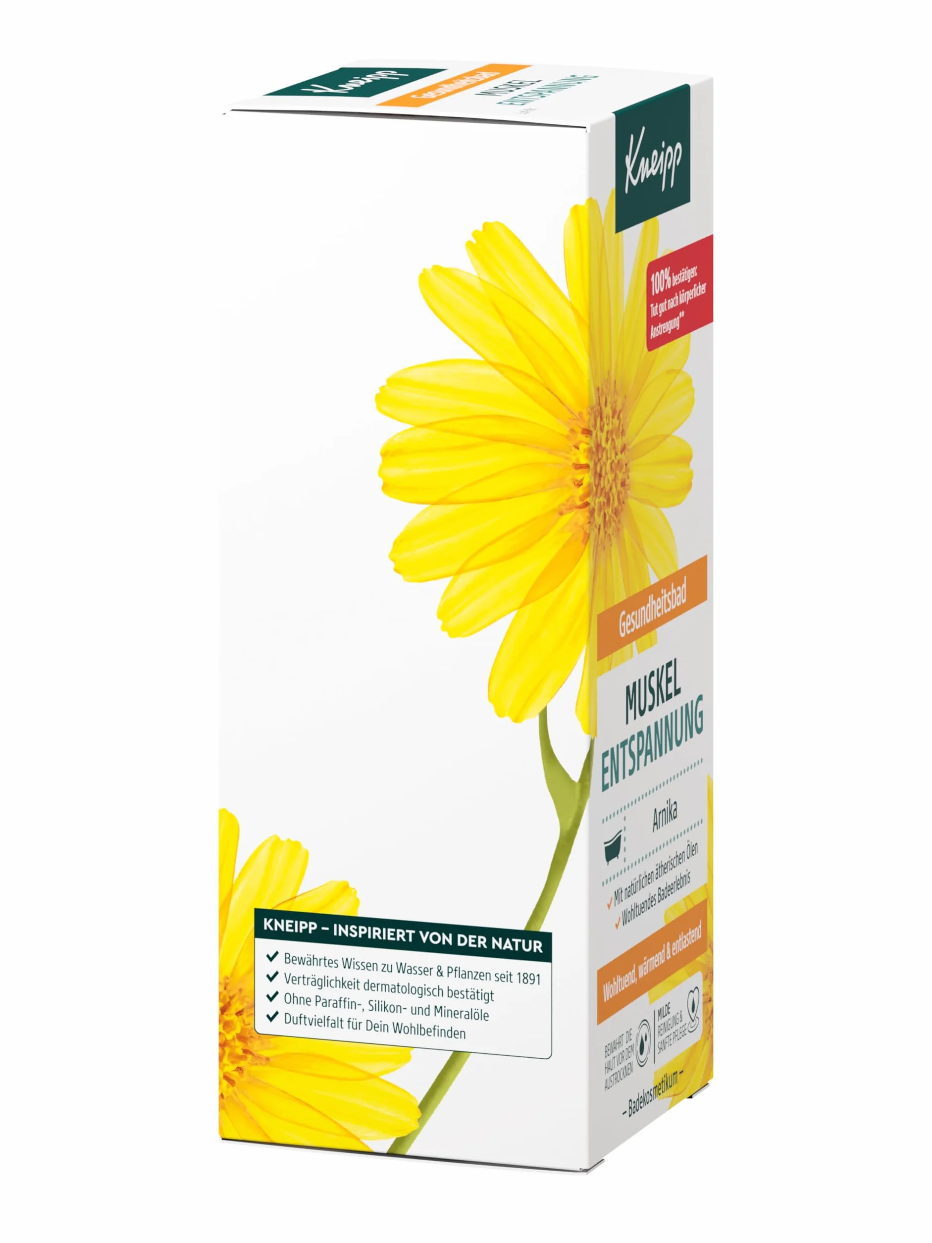 Kneipp Huile de Bain Arnica Cabreuva Romarin Pinus 100 ml
