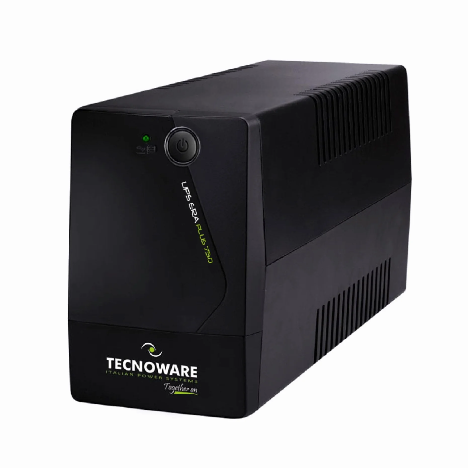 Tecnoware ERA PLUS UPS 750VA Onduleur 2 Prises Schuko Protection Surtension PC Modem