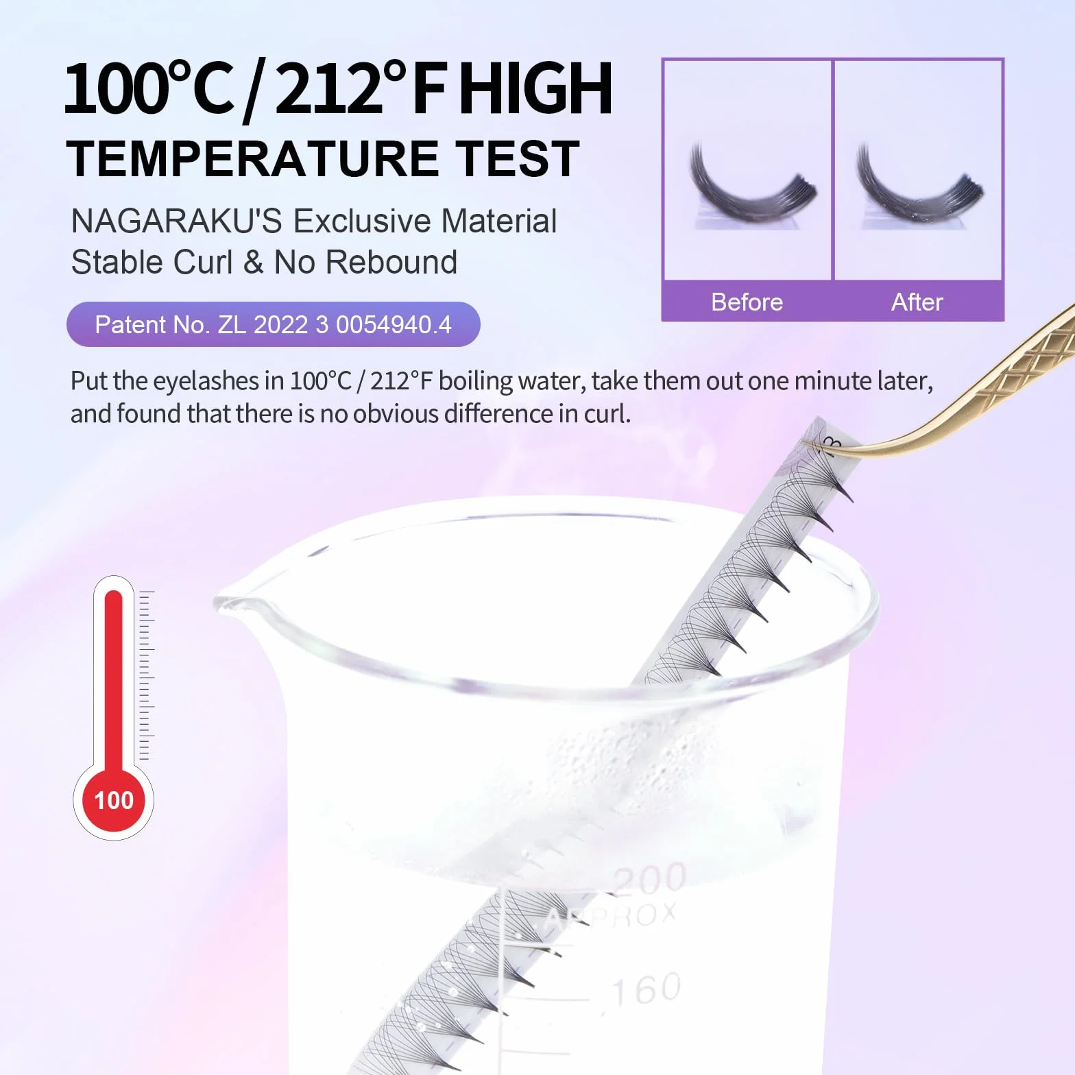 NAGARAKU 10D Extension Cils Prefait Bouquet 320 Fans Volume Russe Longue Tige Éventails Préfabriqués Base Mince Pointue Cils Naturels Moelleux Premade Fans Eyelash Noir 16 Rows Boîte XL 0.07 D 9-14mm