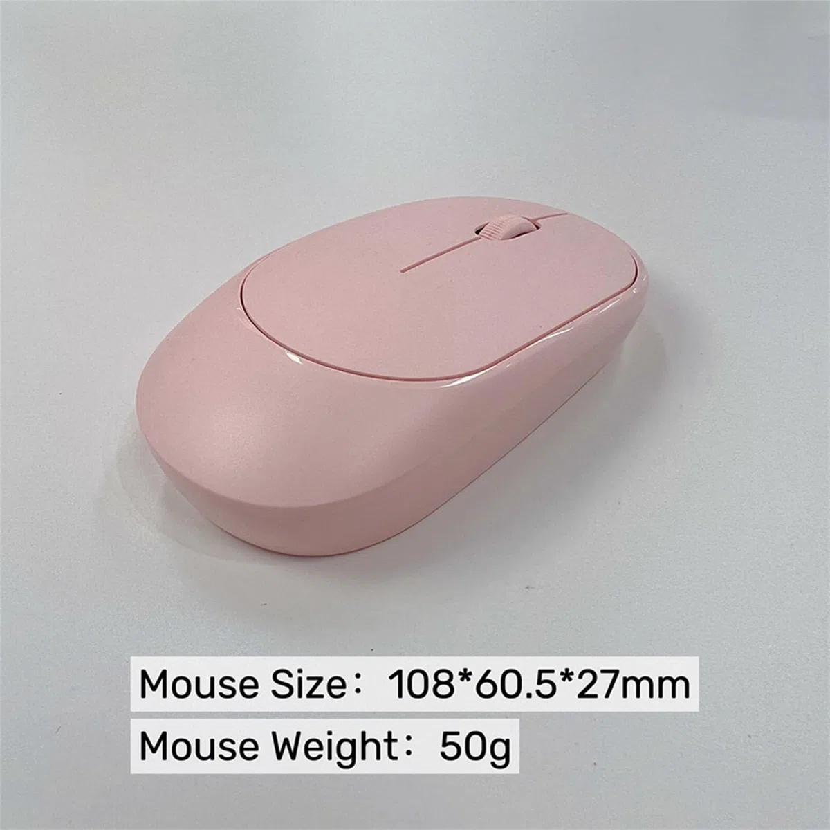 Tosuny Clavier et Souris sans Fil Coréen, 78 Touches, Clavier Fin 2,4 GHz avec Inclinaison Ergonomique et Design Anti-éclaboussures, sans Fil pour PC Portable, Haut-parleurs