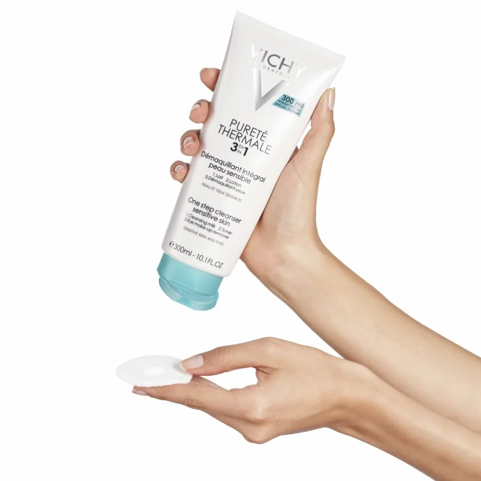 Vichy Pureté Thermale Démaquillant Intégral 3-En-1 Lait Lotion 300 ml