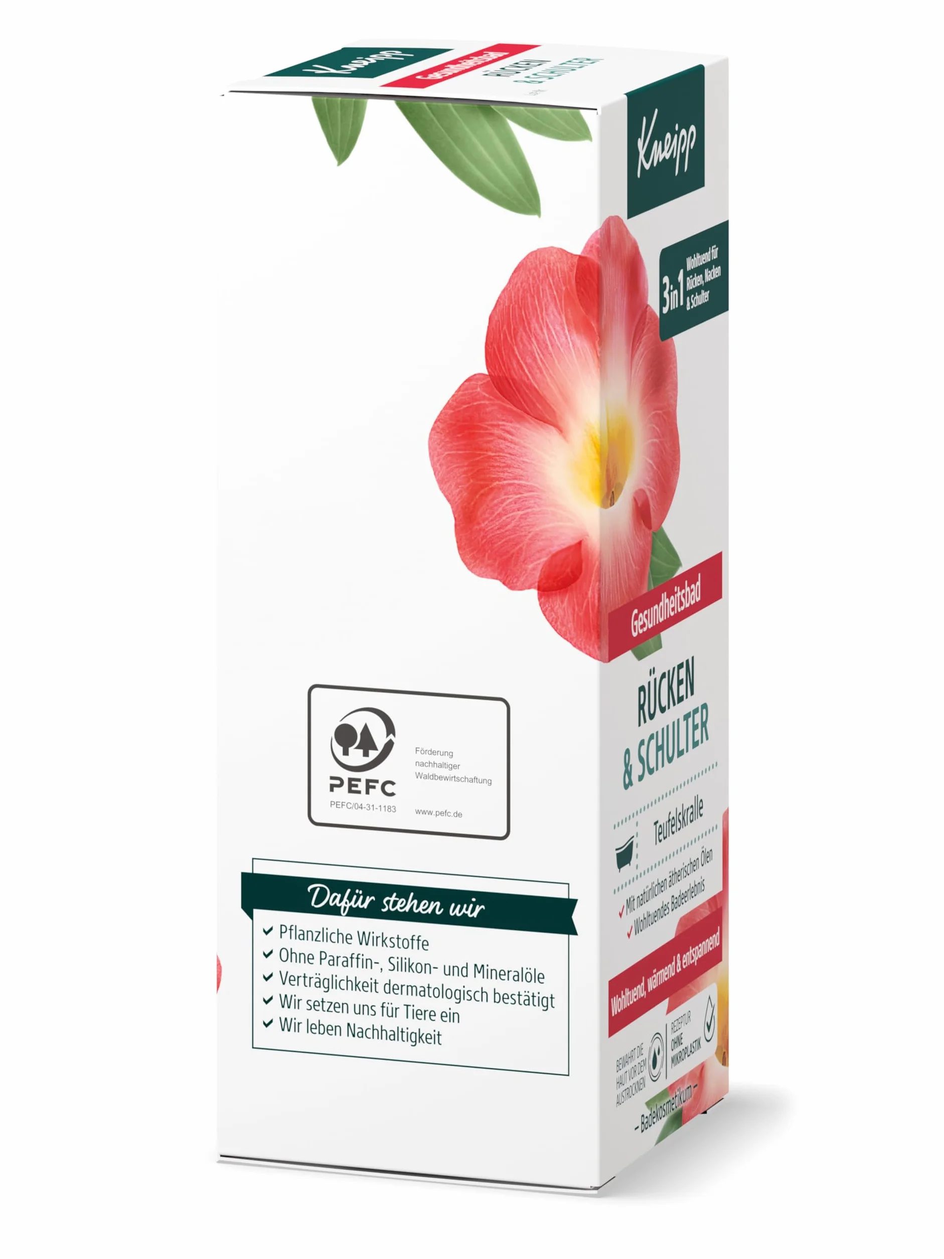 Kneipp Bain de santé pour le dos et les épaules avec extrait de griffe du diable 100 ml
