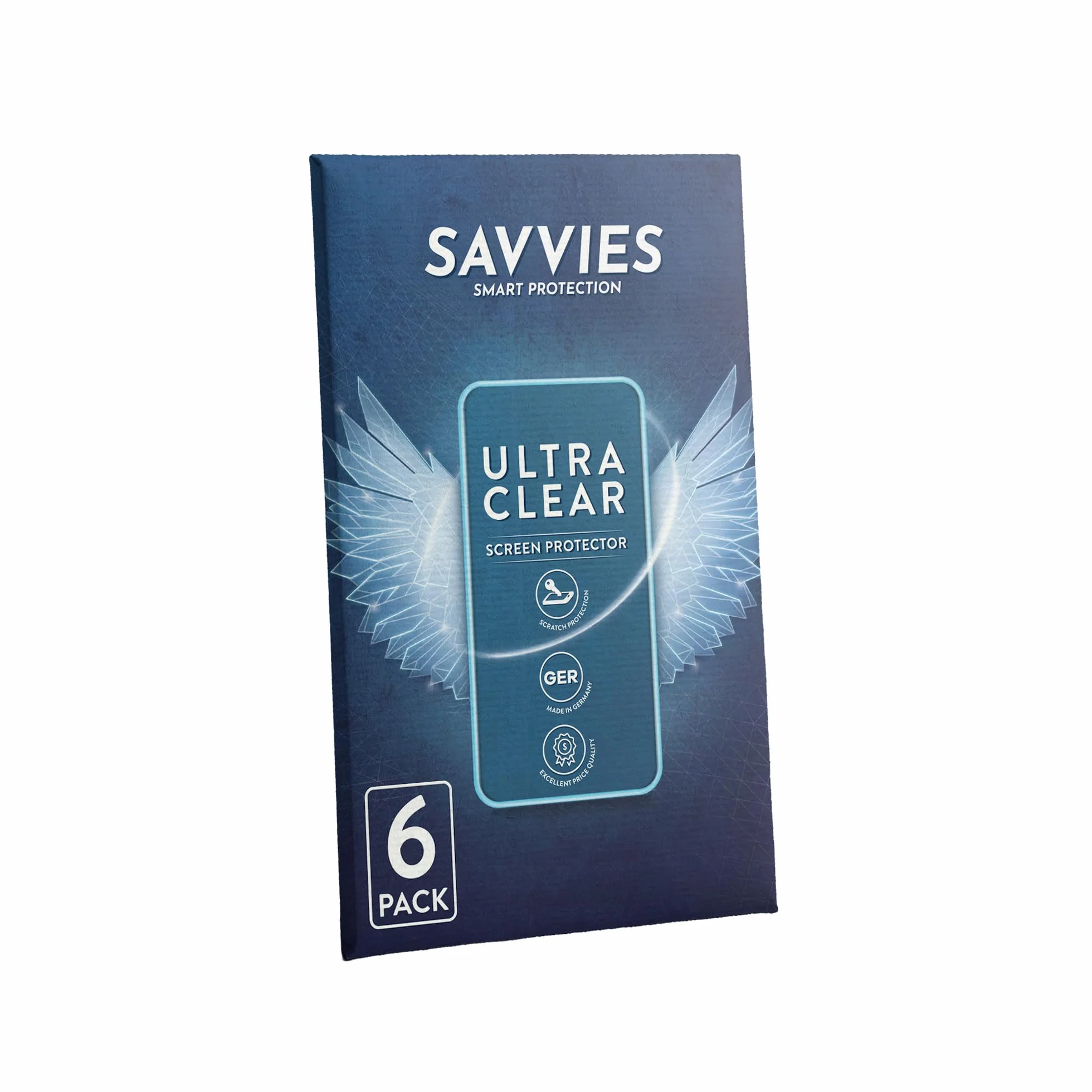 Savvies Protection Ecran pour Blackview R50 R30 R30 Pro 6 Pièces Film Ultra Clair