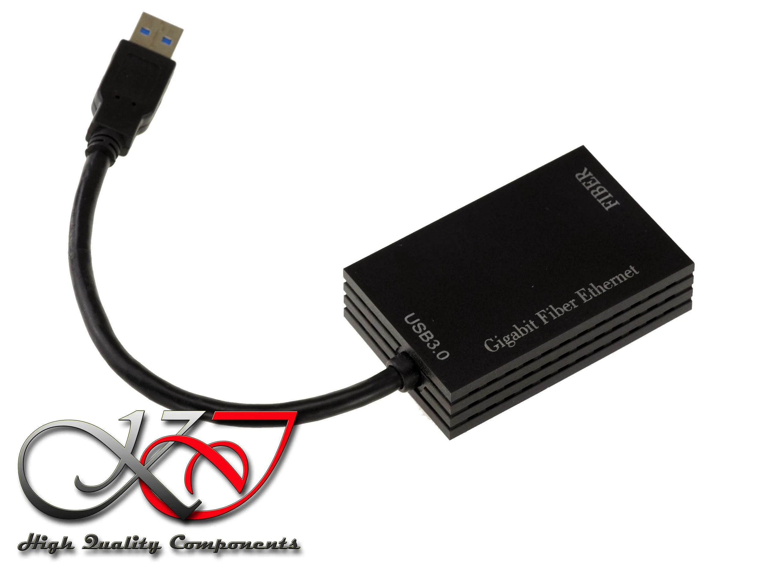 KALEA-INFORMATIQUE Adaptateur USB 3.0 vers SFP Gigabit Realtek RTL8153 | Adaptateur USB 3.0 vers réseau fibre Gigabit SFP LC avec chipset Realtek RTL8153.