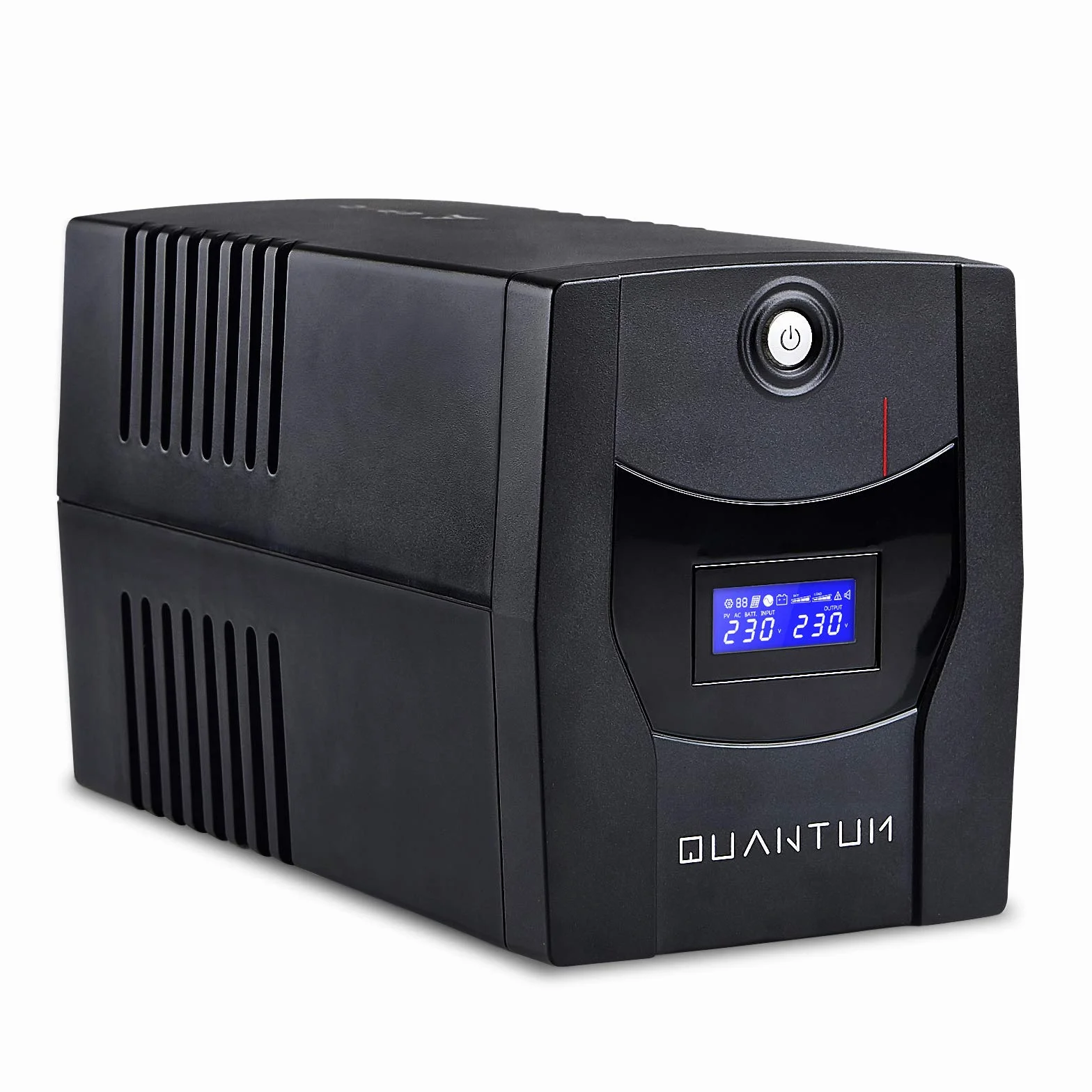 EPYC Quantum Onduleur UPS 2200VA 1320Watt Line Interactive 5 Prises Schuko IEC Écran LCD