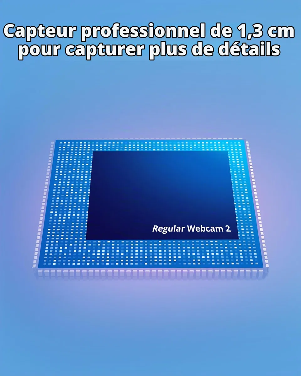 LOVENSE Webcam 2 4K pour PC, Caméra de Streaming en Direct, Capteur 1/2"