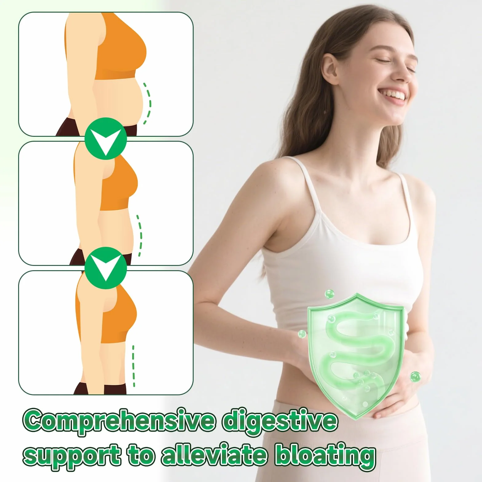 Moringa Patch Minceur 10 en 1, Patch Nano Minceur, Ingrédients Naturels, Patch Corporel Ultra Fin