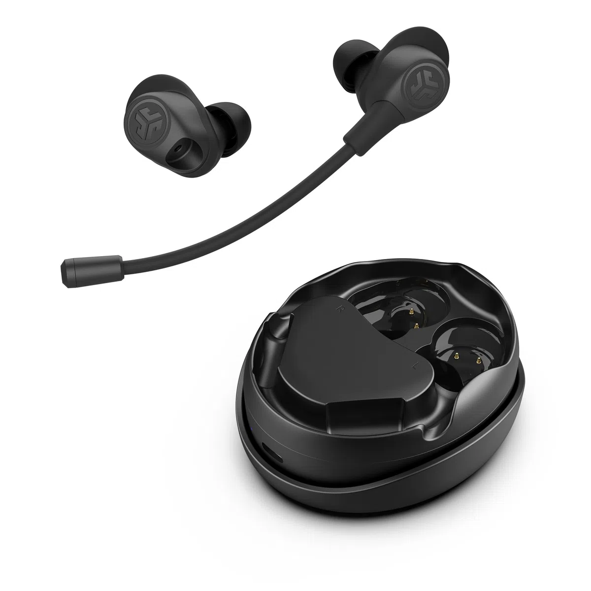 JLAB Work Buds Écouteurs sans Fil Bluetooth avec Microphone Amovible