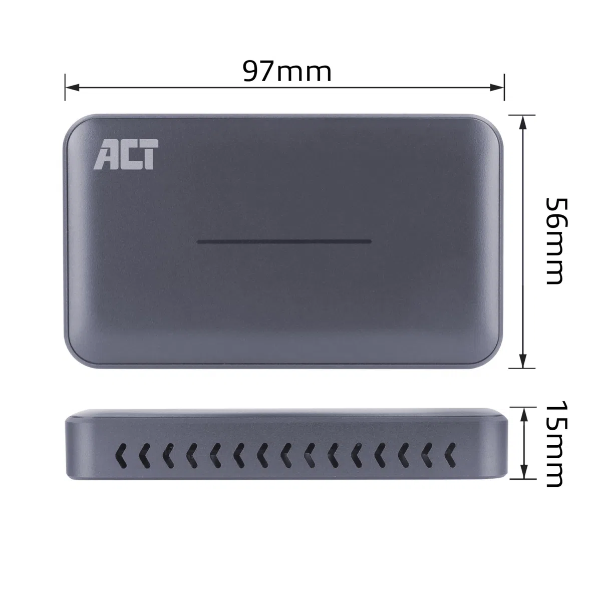 ACT Carte de Capture vidéo, 4K HDMI Loop-Out, HDMI Capture Card avec USB Type-C, Carte d'enregistrement vidéo Audio vidéo pour Streaming, Jeux PS5/Xbox/Switch/Twitch/YouTube/OBS - AC7600