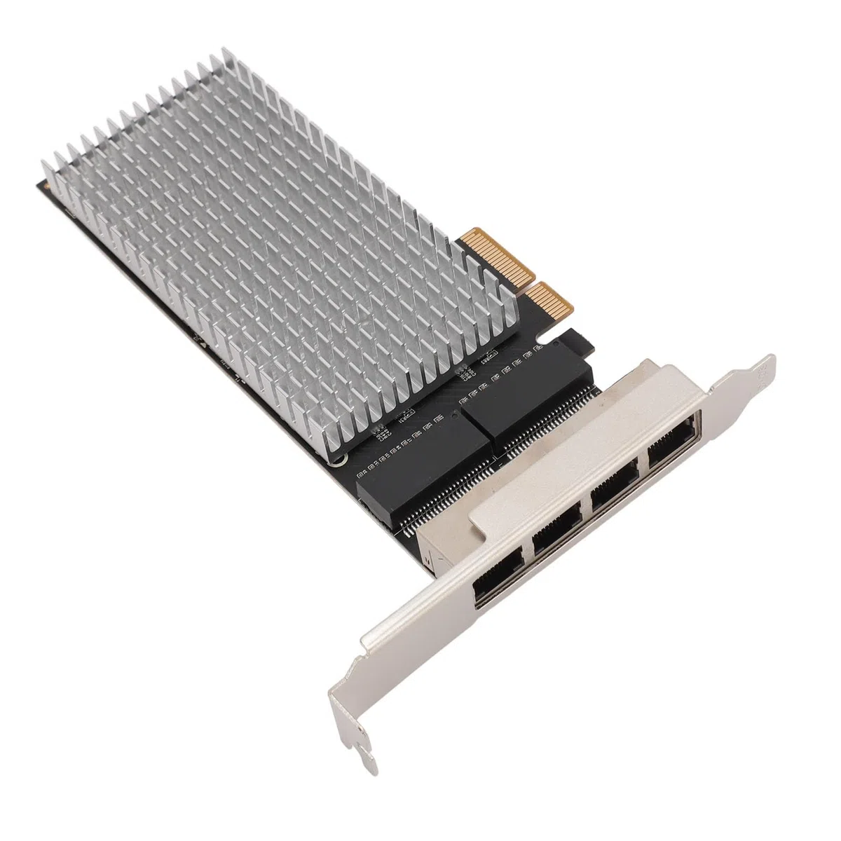 Carte Réseau PCIe X4, Points de Contact Plaqués Or Durables pour Un