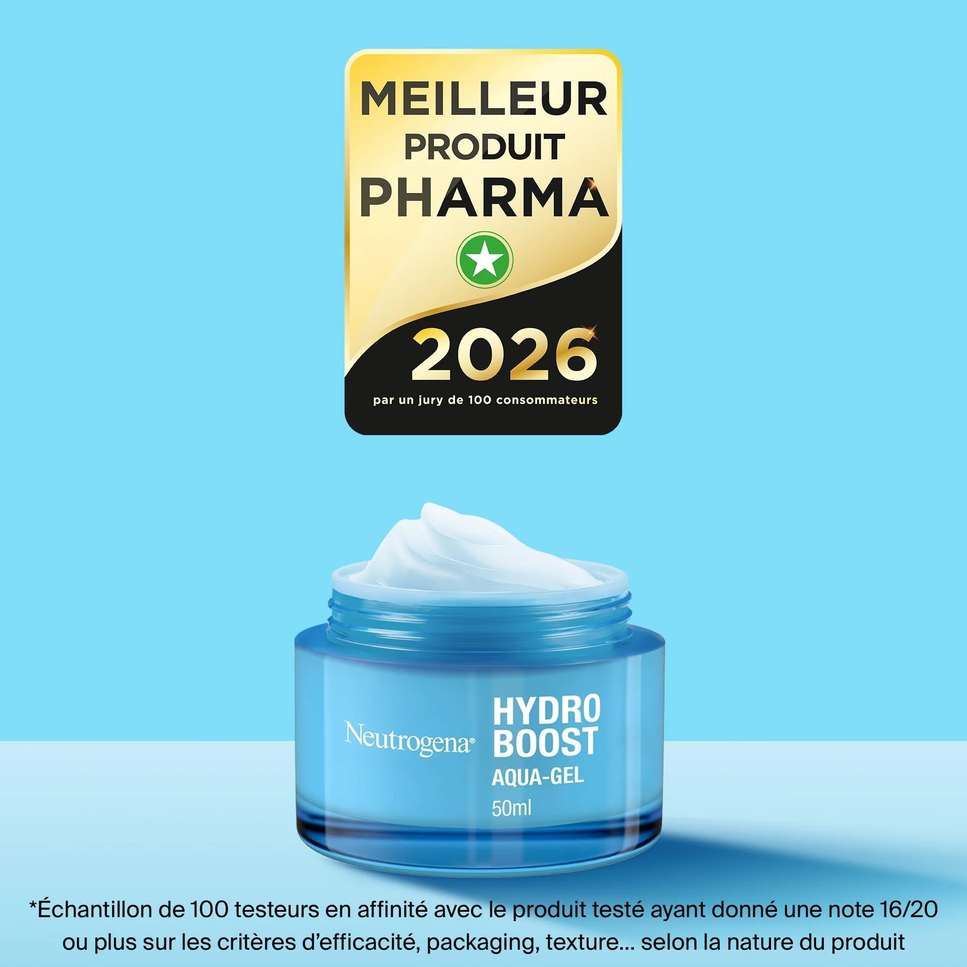 Neutrogena Hydro Boost Aqua-Gel Crème hydratante acide hyaluronique 50 ml
