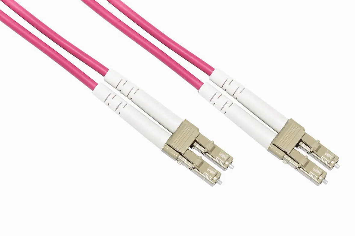 Câble Fibre Optique LC à LC multimode Duplex OM4 50/125 m 50