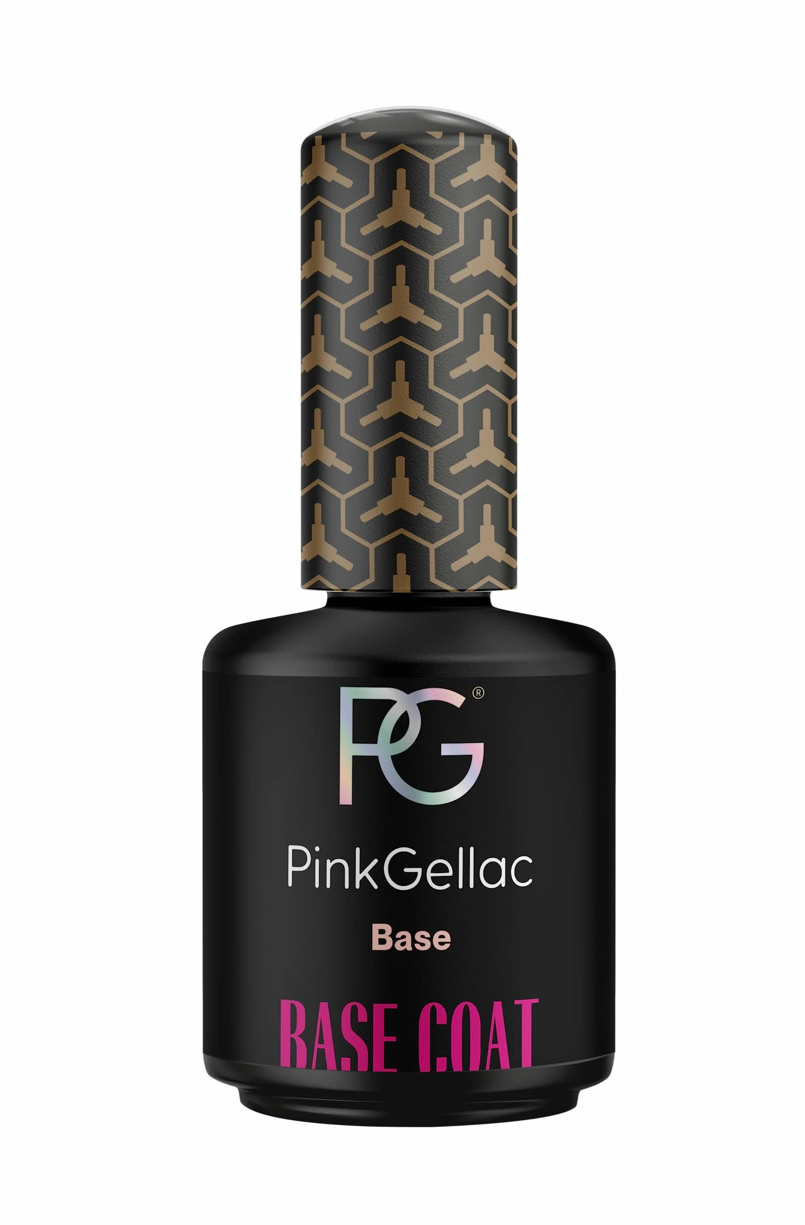 Pink Gellac Base Coat Semi Permanent 15 ml Transparente