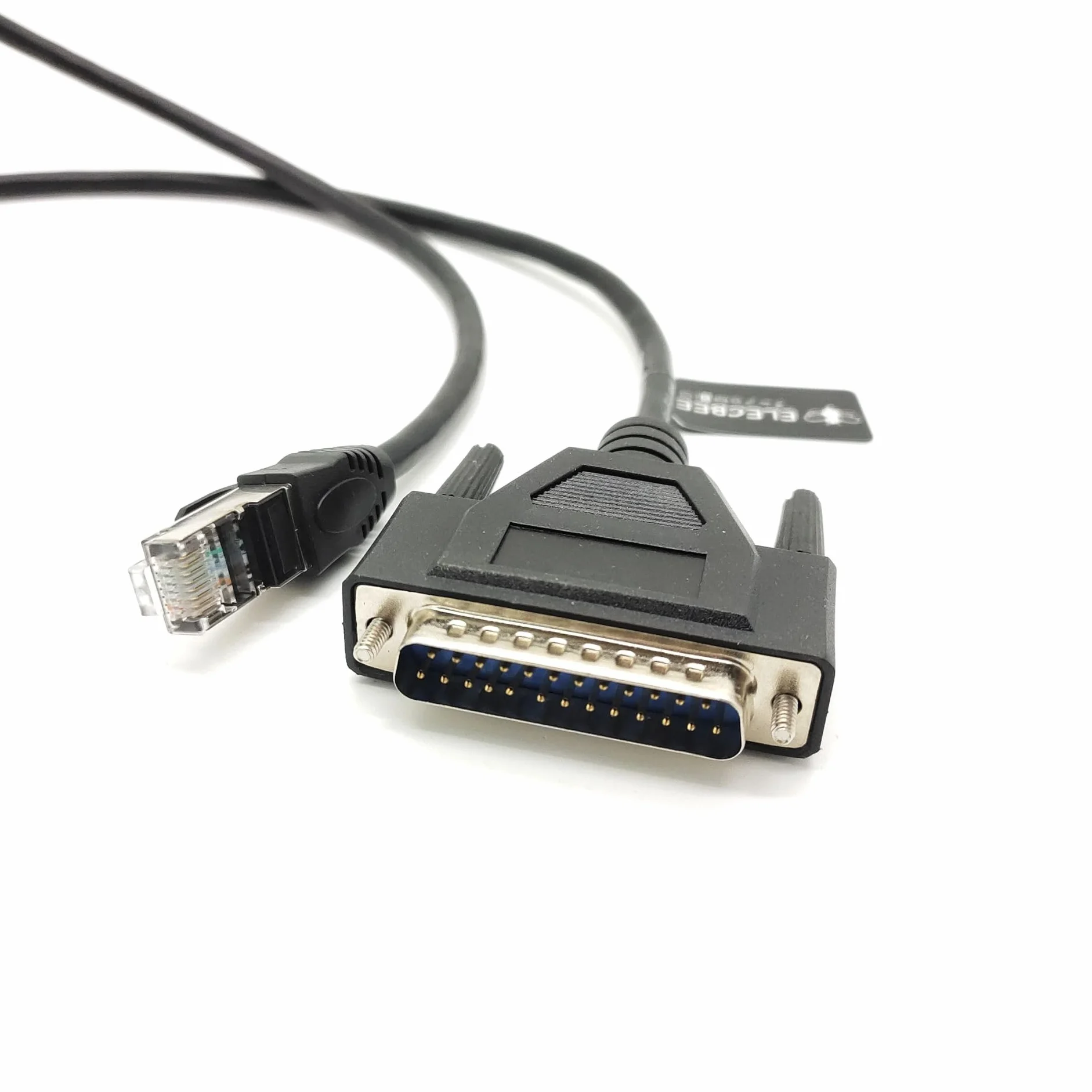 Câble console modem Ethernet mâle DB25 vers RJ45 1M