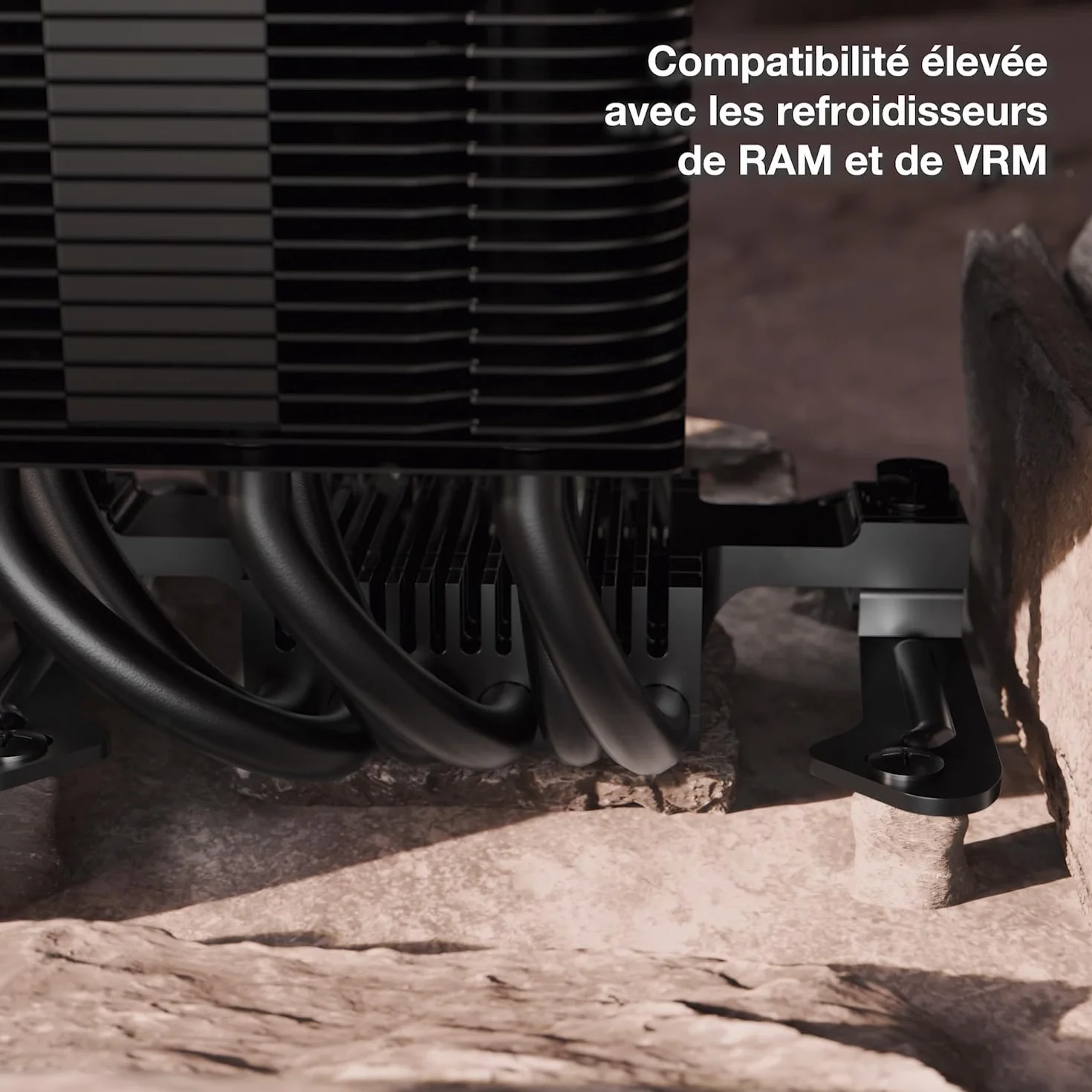 be quiet! Dark Rock 5 ventirad 6 caloducs ventilateur Silent Wings 4 120 mm PWM BK035