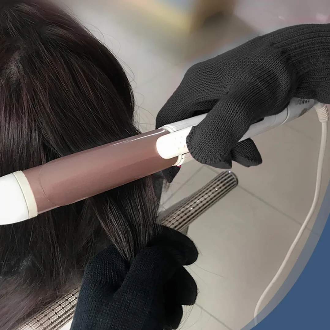 Paire de Gants Résistants à la Chaleur Anti-Brûlure pour Mains Professionnels Taille M