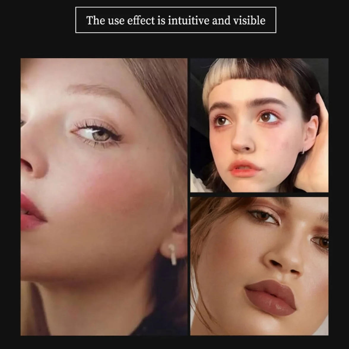 Palette de 12 couleurs d'anticernes et fards à joues longue tenue mat 2 en 1 maquillage visage #01