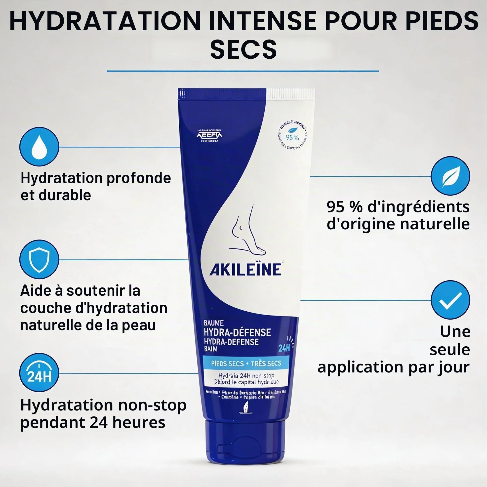 AKILEÏNE® Baume Hydra-Défense 125ml