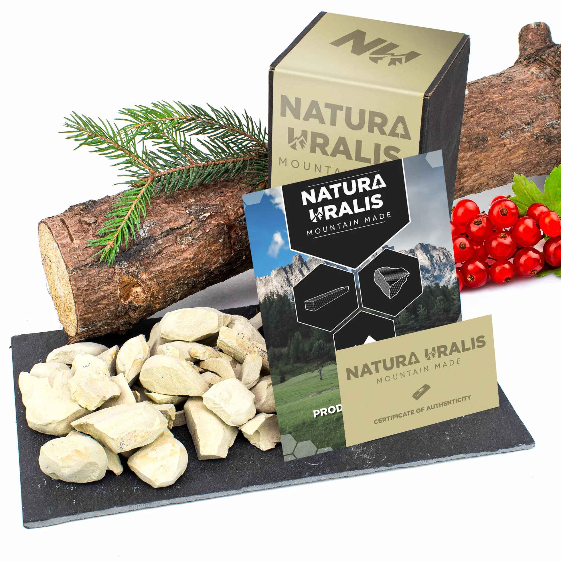 Natura Uralis Argile Sibérie 500g Argile Jaune Naturelle Texture Terreuse ASMR