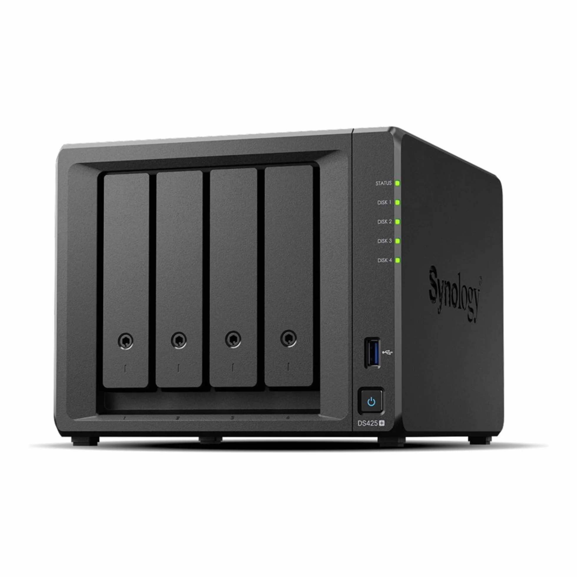 Synology DiskStation DS425+ NAS Serveur de Stockage Intel Celeron J4125 2 Go DDR4 Noir