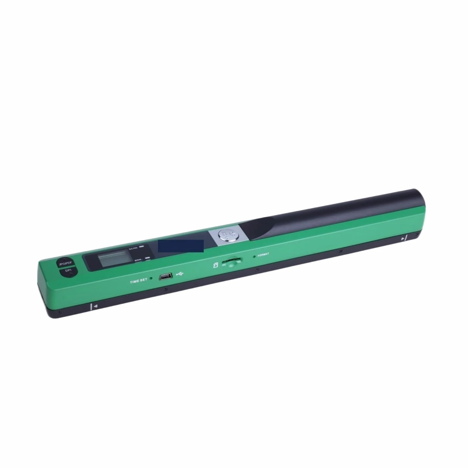 Scanner Portable, Scanner de Documents portatif, Photos fichiers Livres A4 Couleur HD 900DPI, Prise en Char des formats JPEG et CPF(Groen)