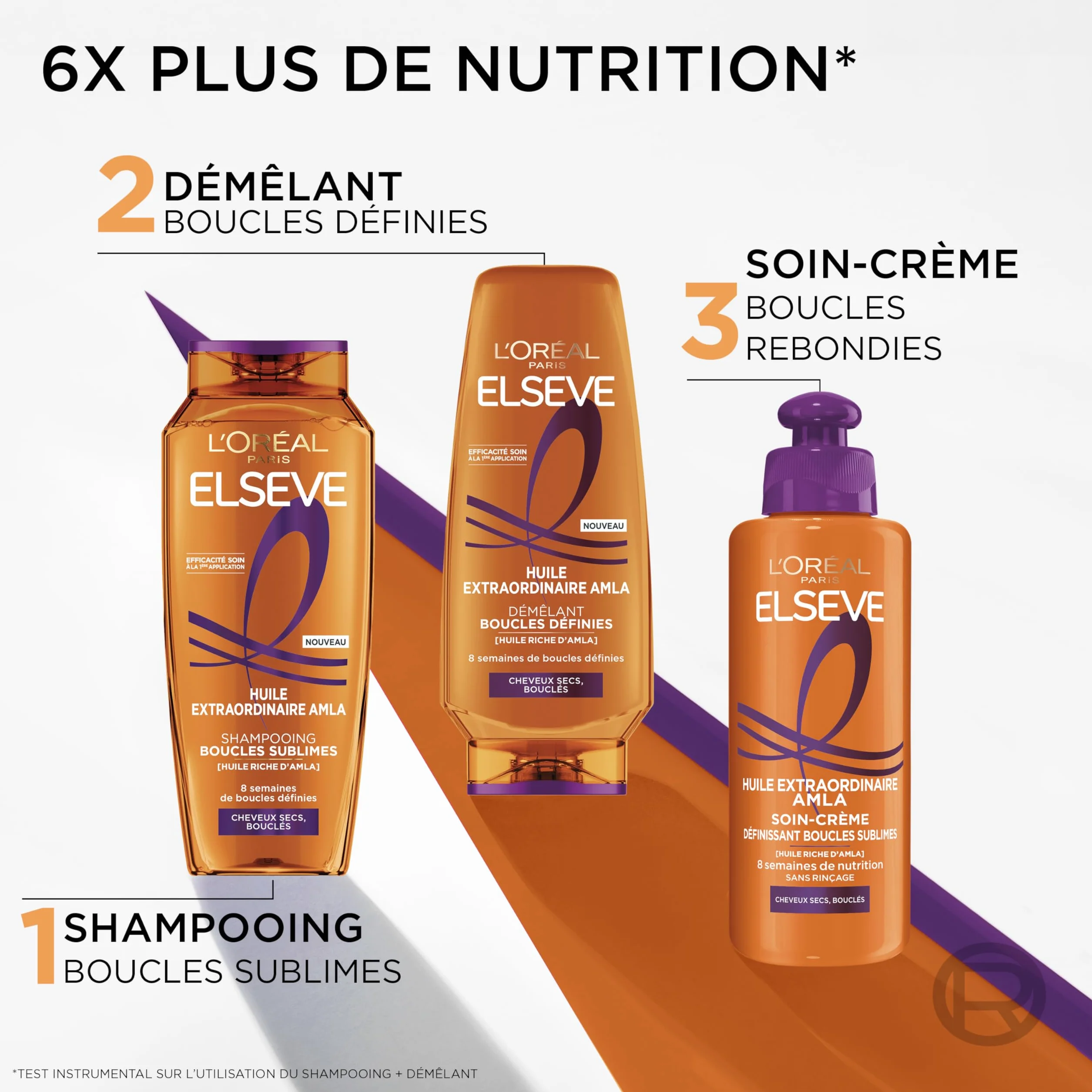 L'Oréal Paris Elseve Soin-Crème Définissant Cheveux Bouclés Huile Extraordinaire 200 ml