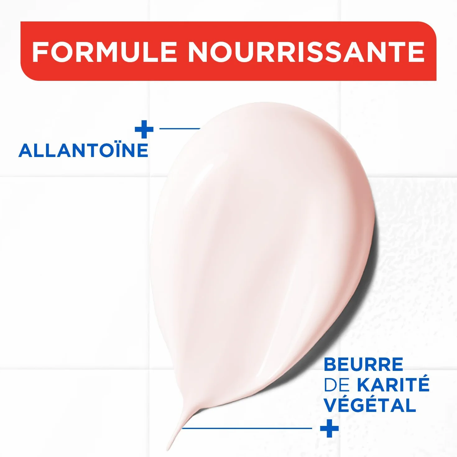 MIXA La Crème Réparatrice Multi-Usages Nutrition Intense 72H Anti-Dessèchement Peaux Extra-Sèches Corps Visage Mains 400ml