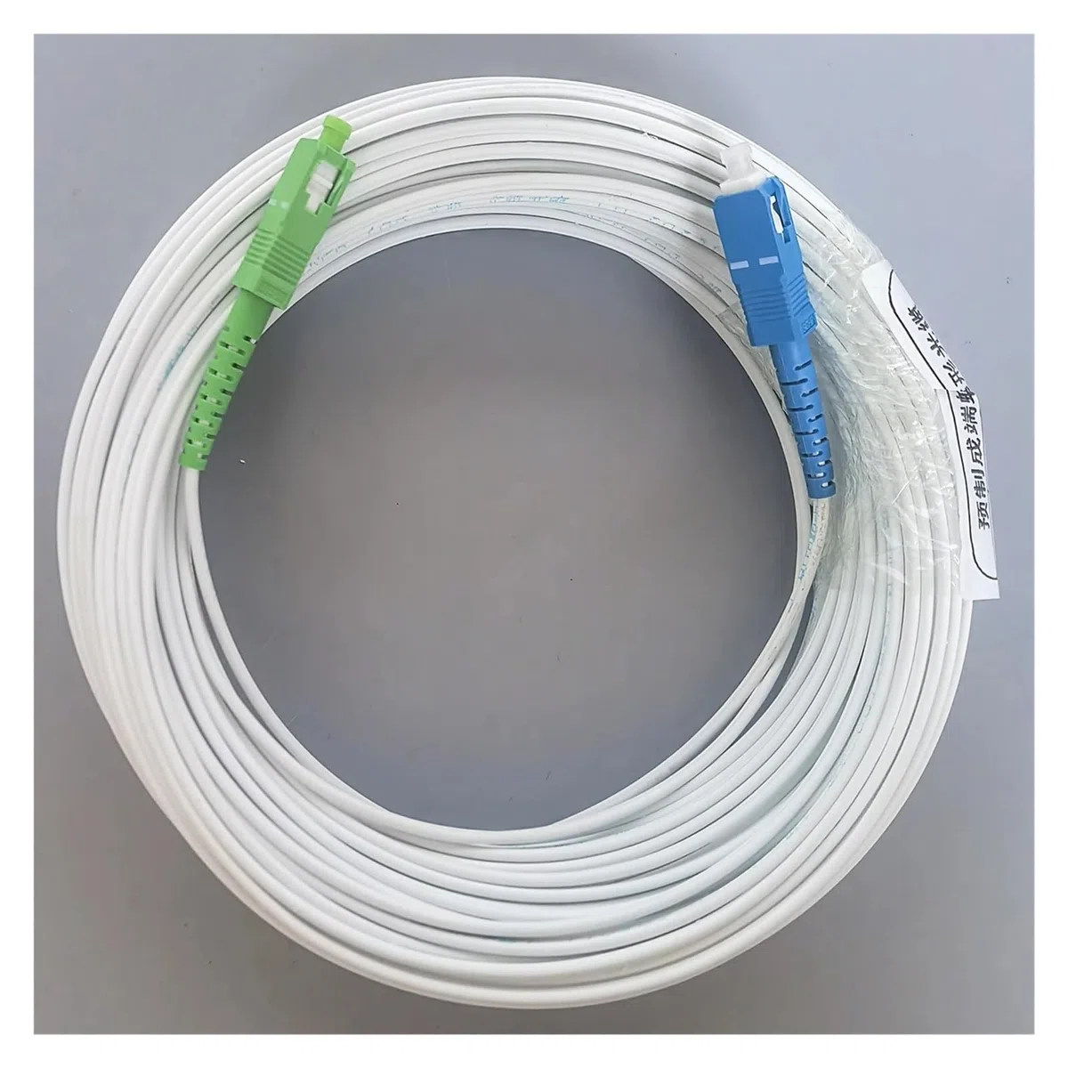 Cordon de raccordement à Fiber optique monomode SC/APC-SC/UPC, câble d'extension intérieur de 30M(45M)