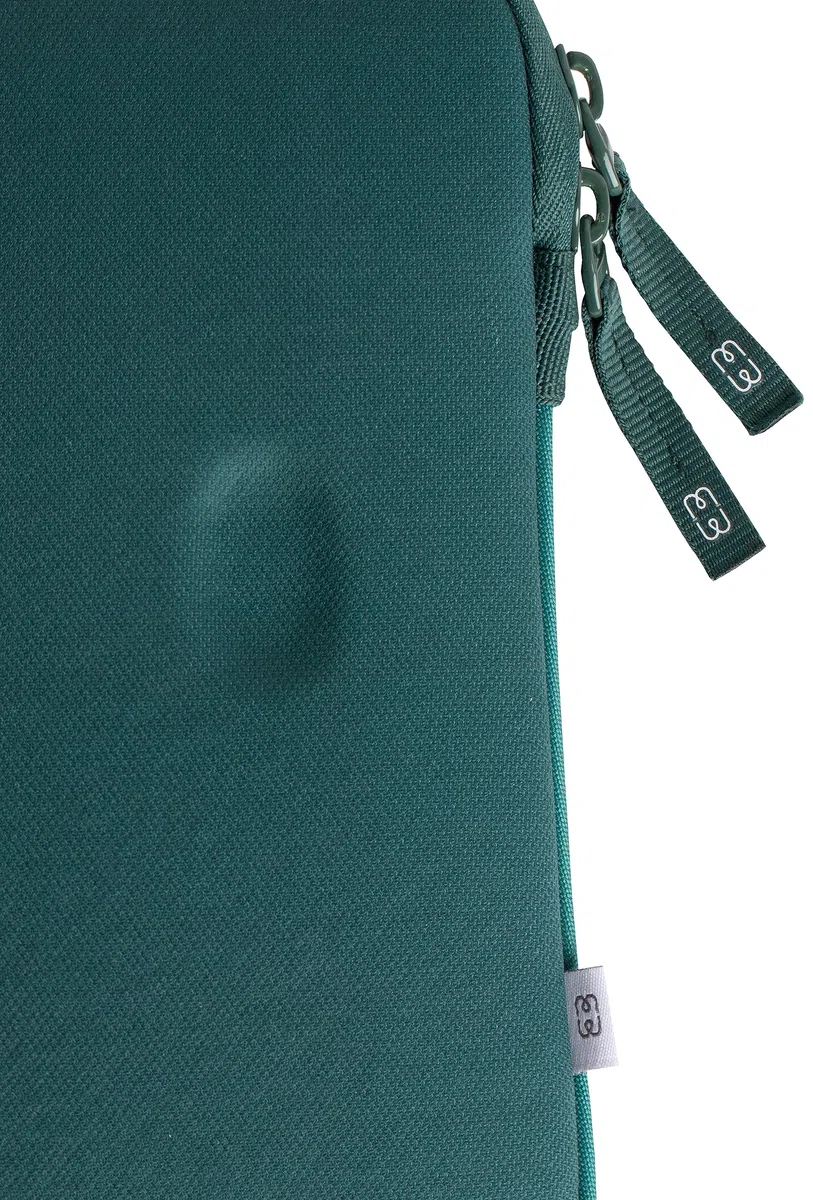 MW Housse Compatible Macbook Pro/Air 13 Basics ²Life Vert/Blanc