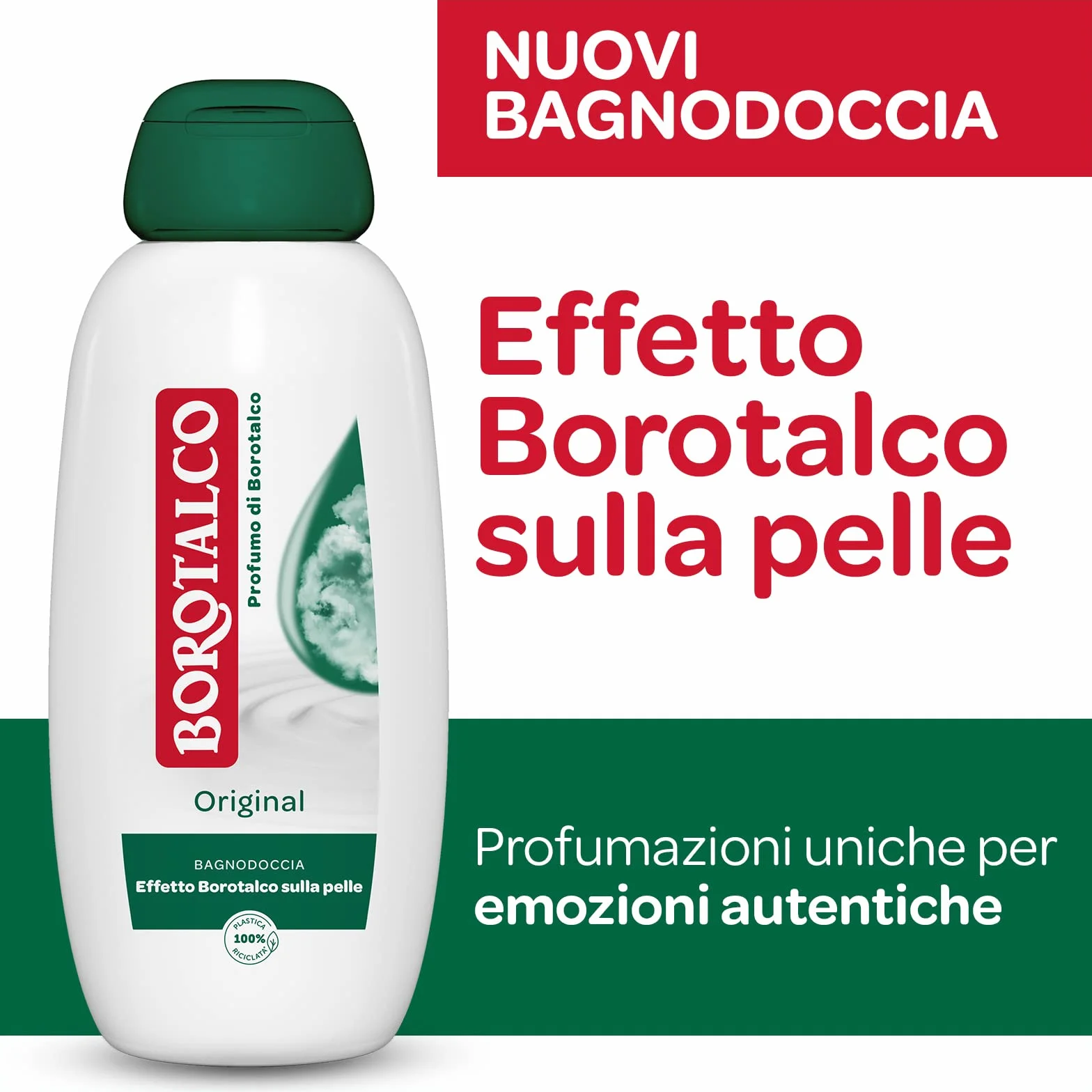 Borotalco Bain de douche Original 600 ml