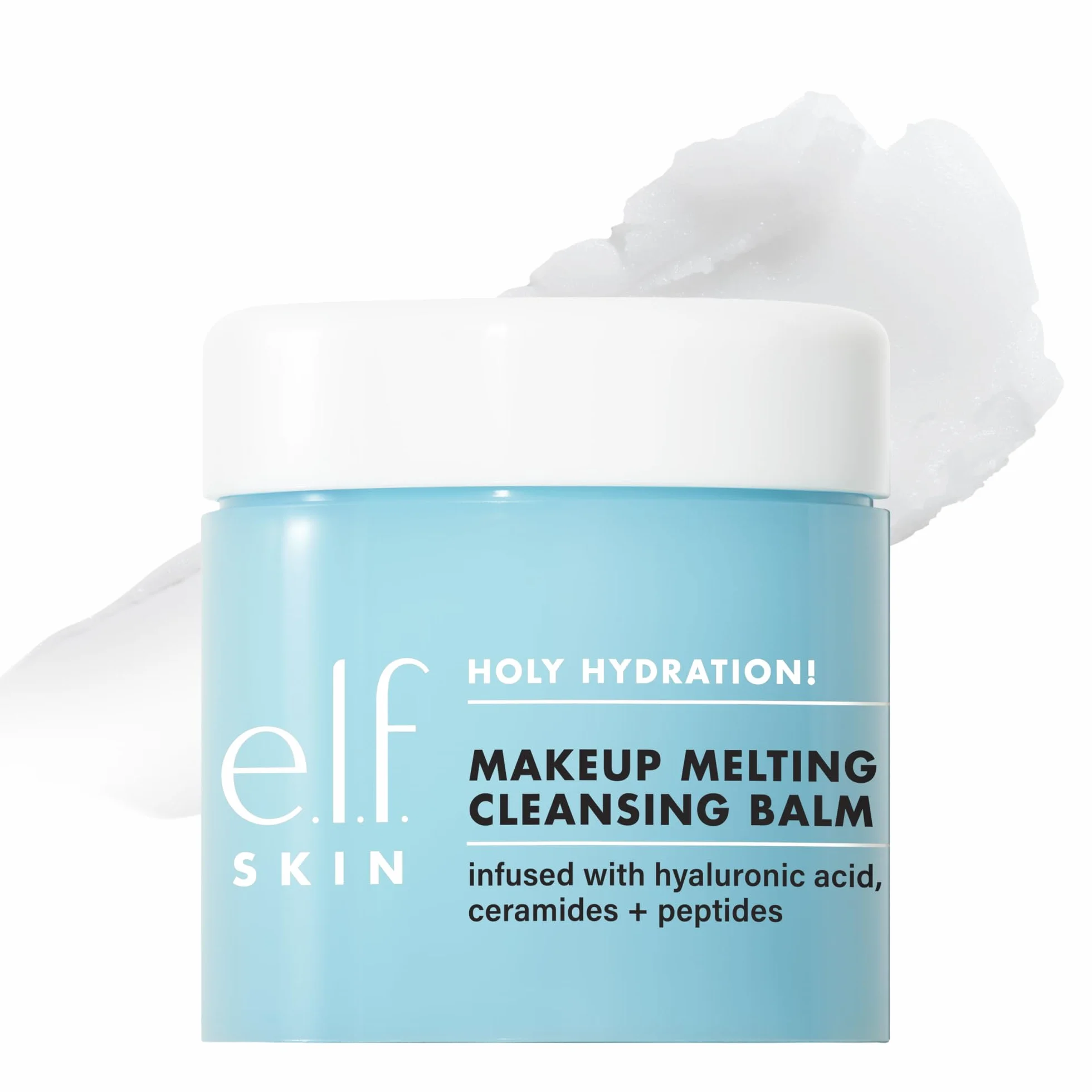 e.l.f. SKIN Holy Hydration Baume nettoyant visage démaquillant acide hyaluronique végétalien sans cruauté