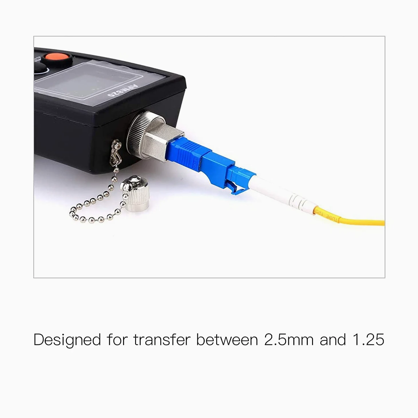 Lot de 20 adaptateurs monomode SC/UPC mâle vers LC/UPC femelle connecteur fibre optique FTTH adaptateur convertisseur pour localisateur visuel de défauts monomode 9/125um adaptateur optique pour VFL..
