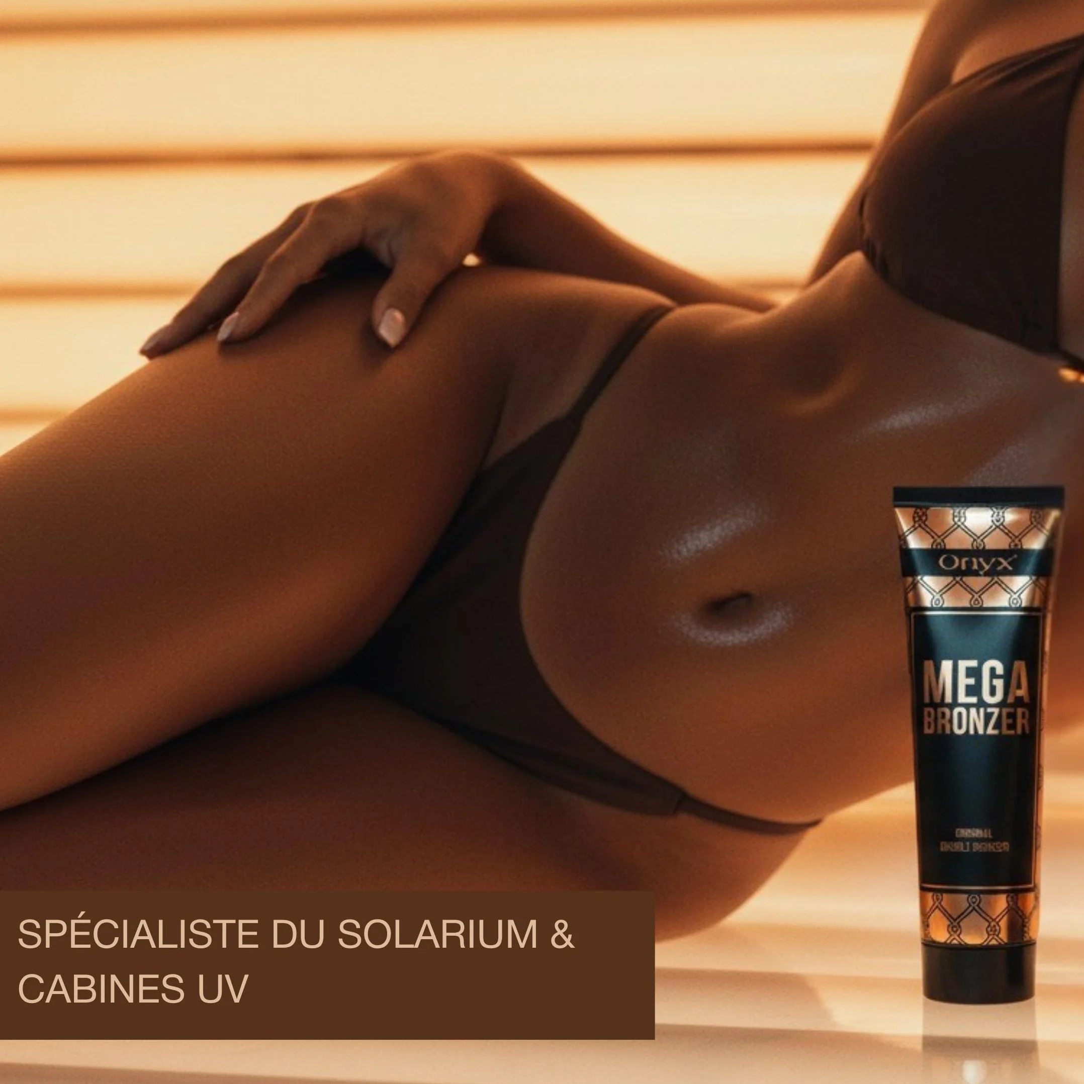 Lotion Bronzante pour Cabine UV avec DHA & Érythrulose, Bronzage Intense et Foncé, 150 ml